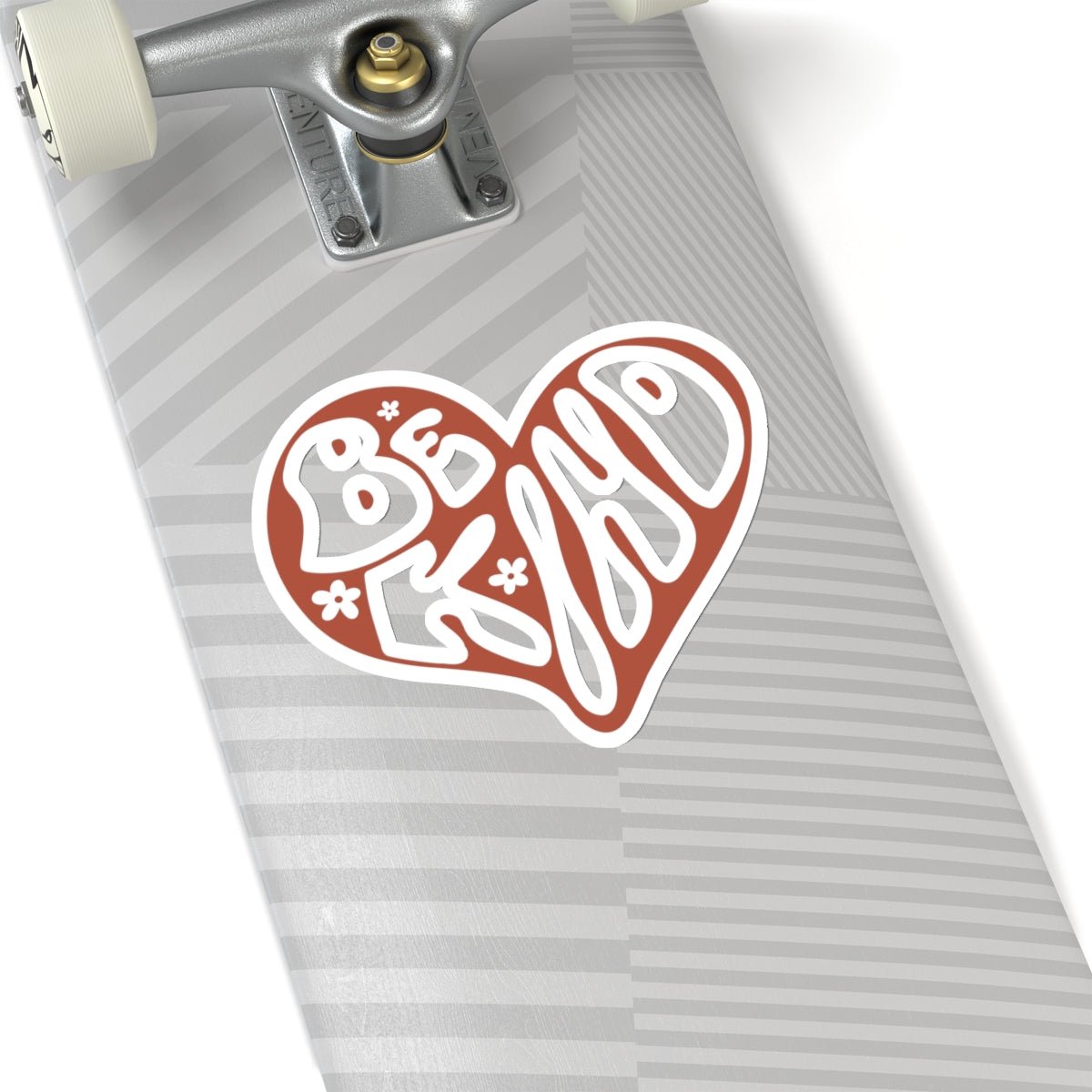 Be Kind, Heart, Kiss-Cut Stickers - SmorgeousByGina