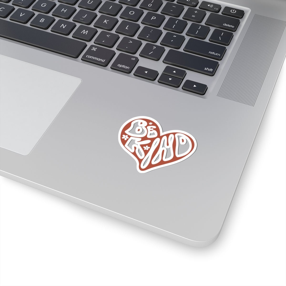 Be Kind, Heart, Kiss-Cut Stickers - SmorgeousByGina