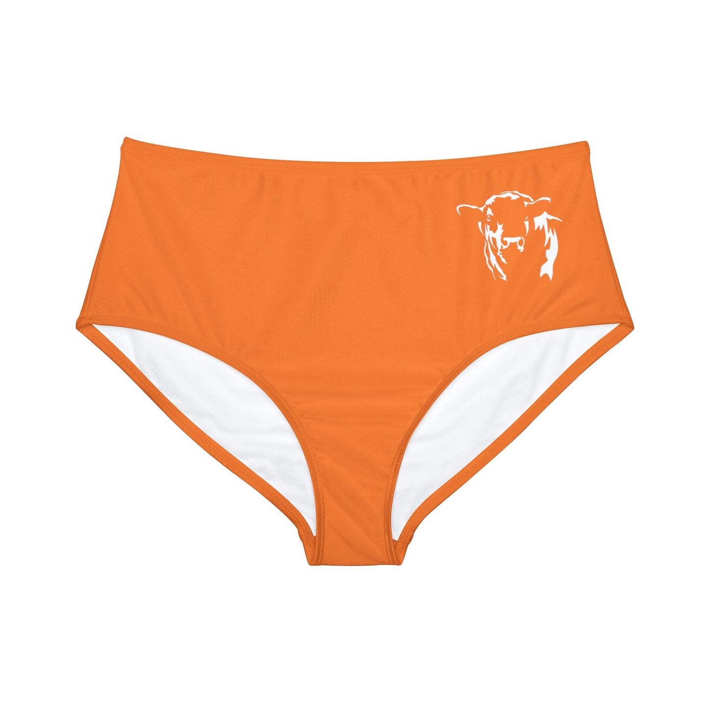 Bikini Bottom, Angus Beef Bottom, Eat Beef, Beef, High-Waist Hipster Bikini Bottom (AOP) - SmorgeousByGina