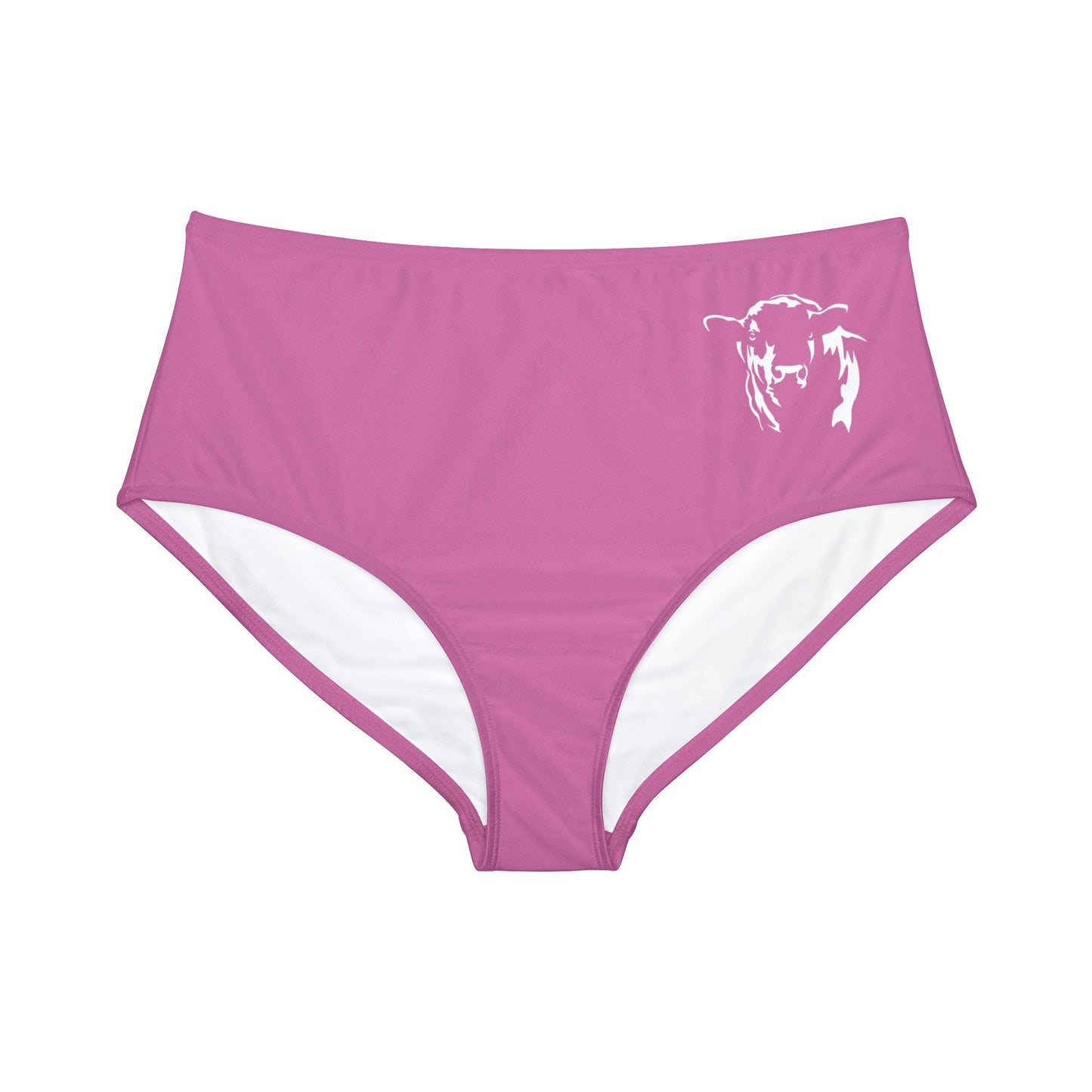 Bikini Bottom, Angus Beef Bottom, Eat Beef, Beef, High-Waist Hipster Bikini Bottom (AOP) - SmorgeousByGina