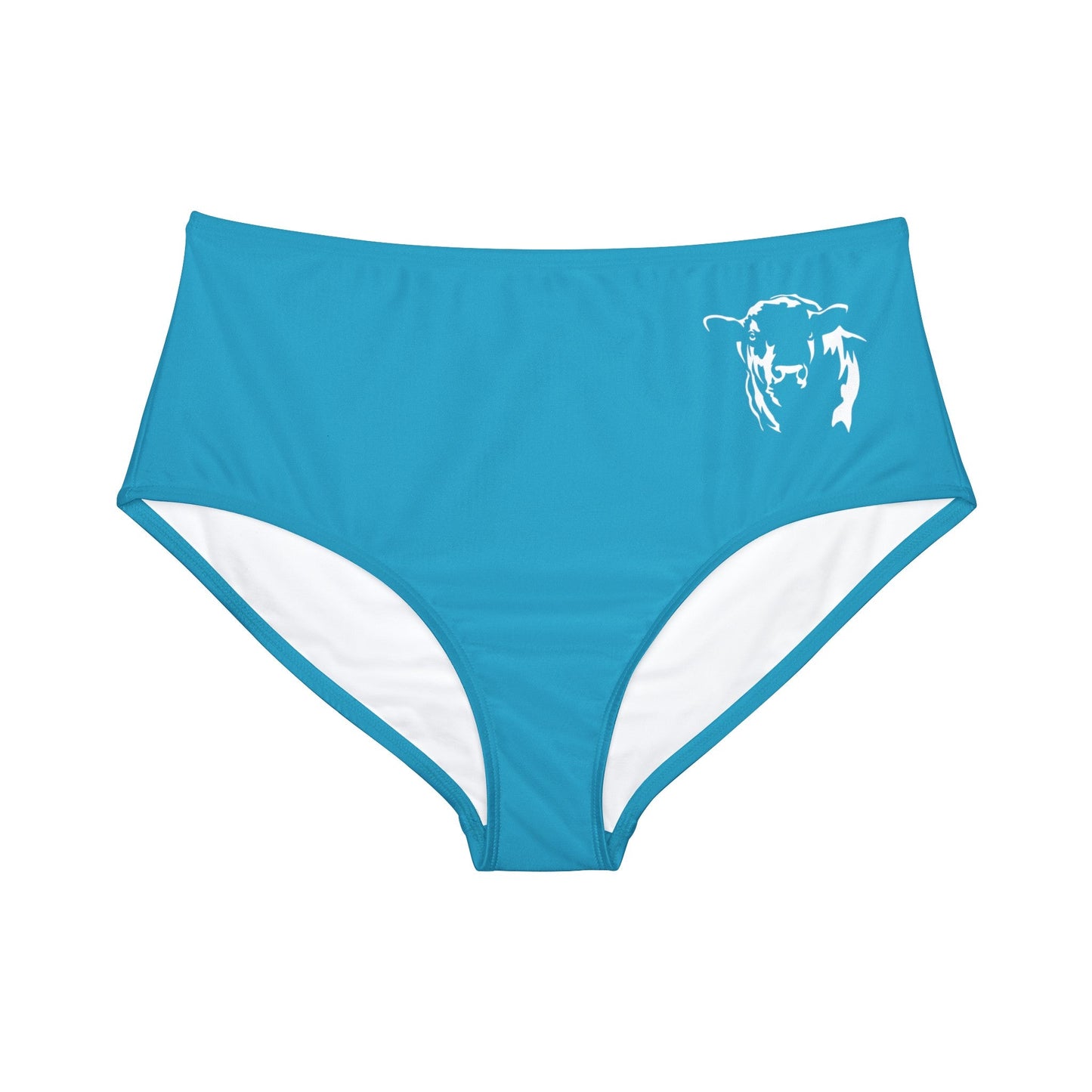 Bikini Bottom, Angus Beef Bottom, Eat Beef, Beef, High-Waist Hipster Bikini Bottom (AOP) - SmorgeousByGina