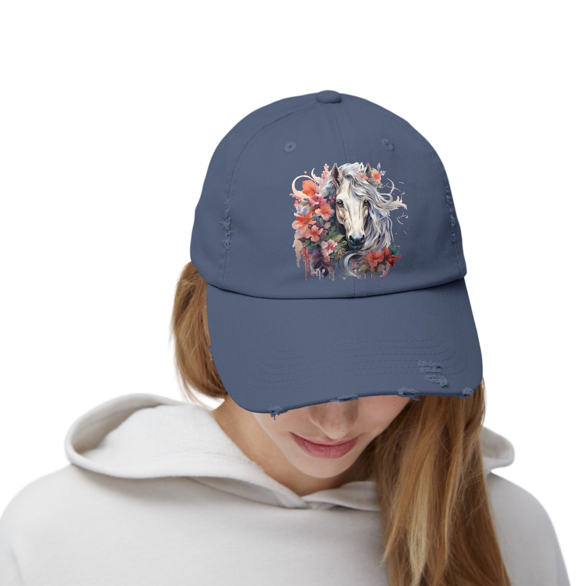Boho Country, Boho Horse, Distressed Cap - SmorgeousByGina
