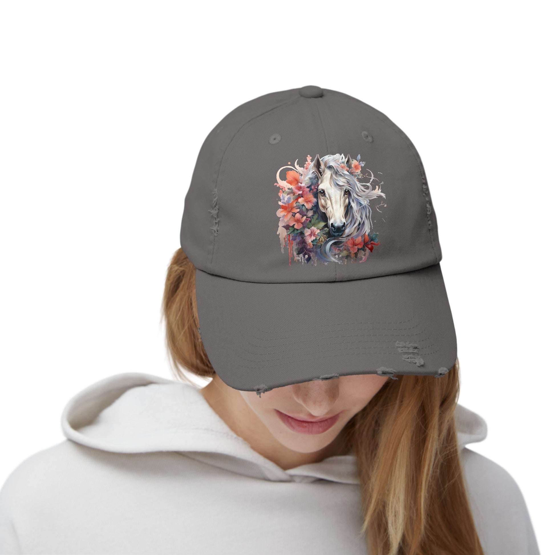 Boho Country, Boho Horse, Distressed Cap - SmorgeousByGina