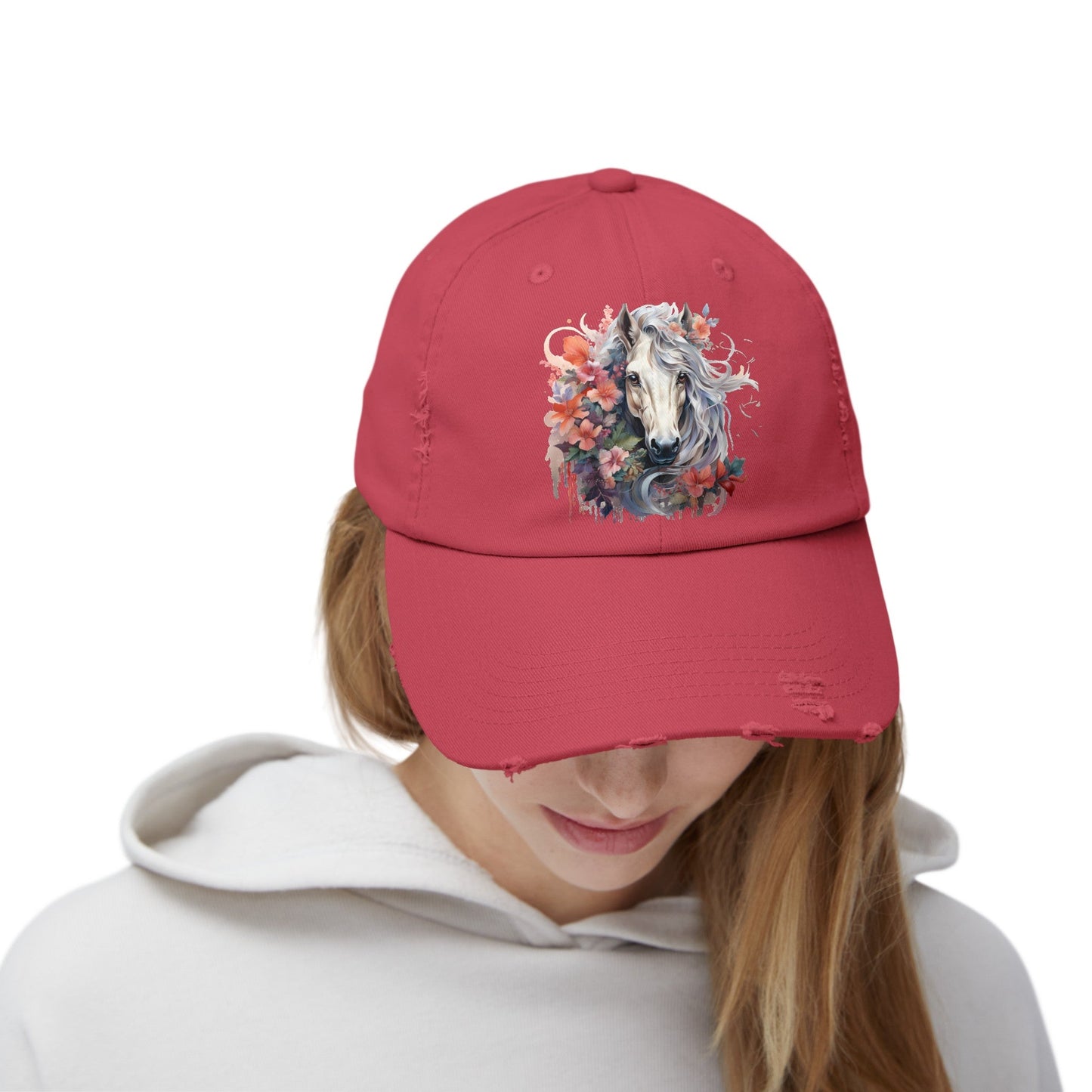 Boho Country, Boho Horse, Distressed Cap - SmorgeousByGina