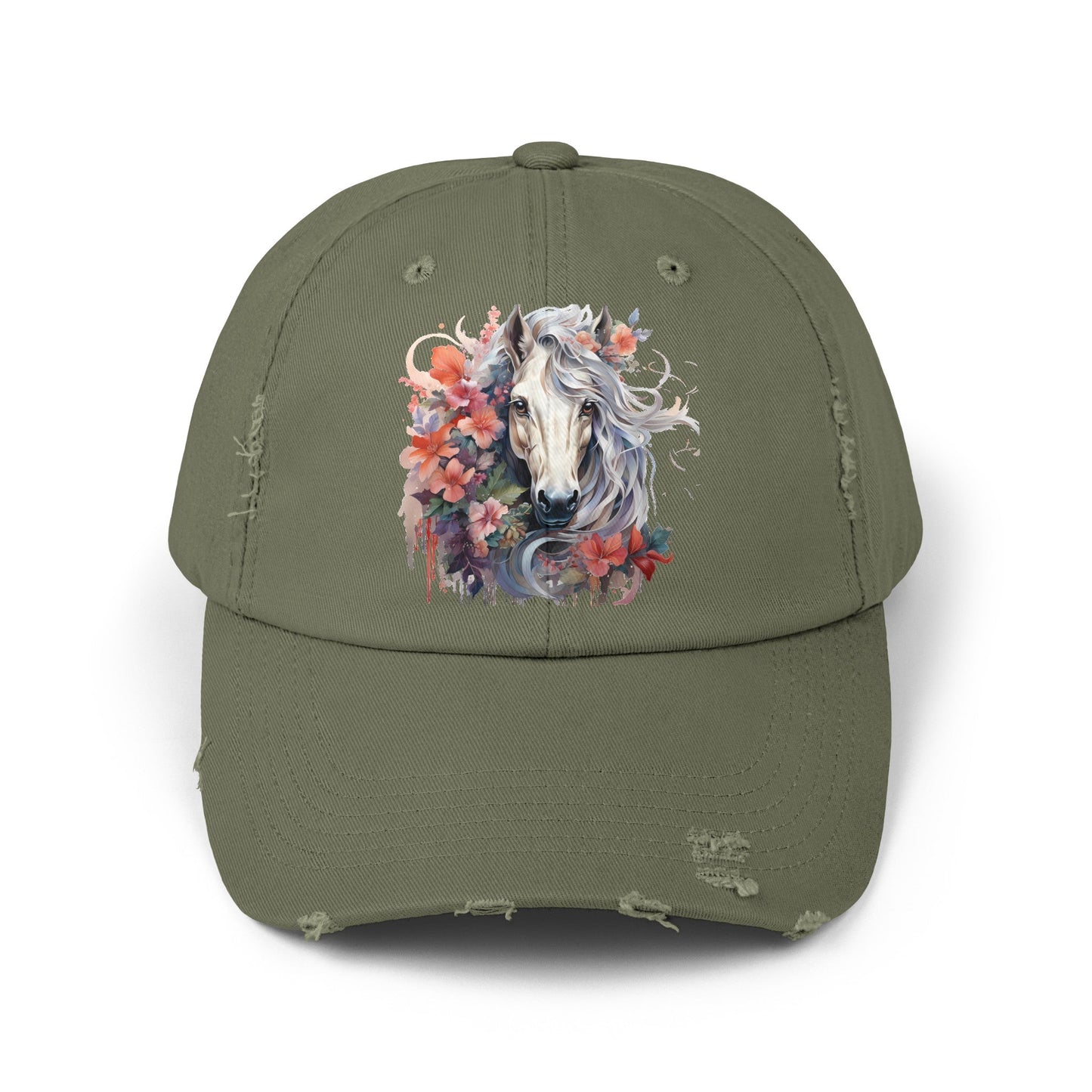 Boho Country, Boho Horse, Distressed Cap - SmorgeousByGina