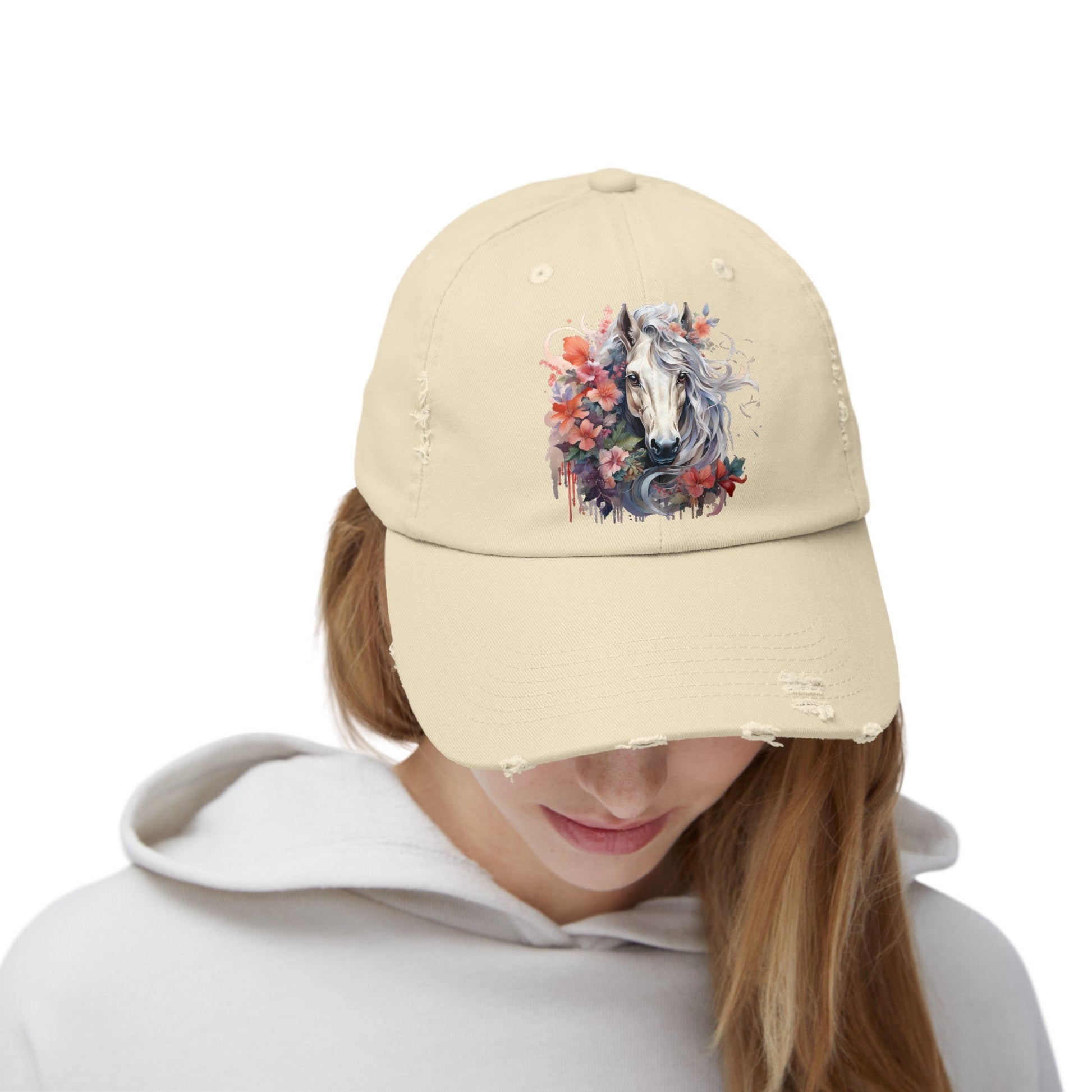 Boho Country, Boho Horse, Distressed Cap - SmorgeousByGina