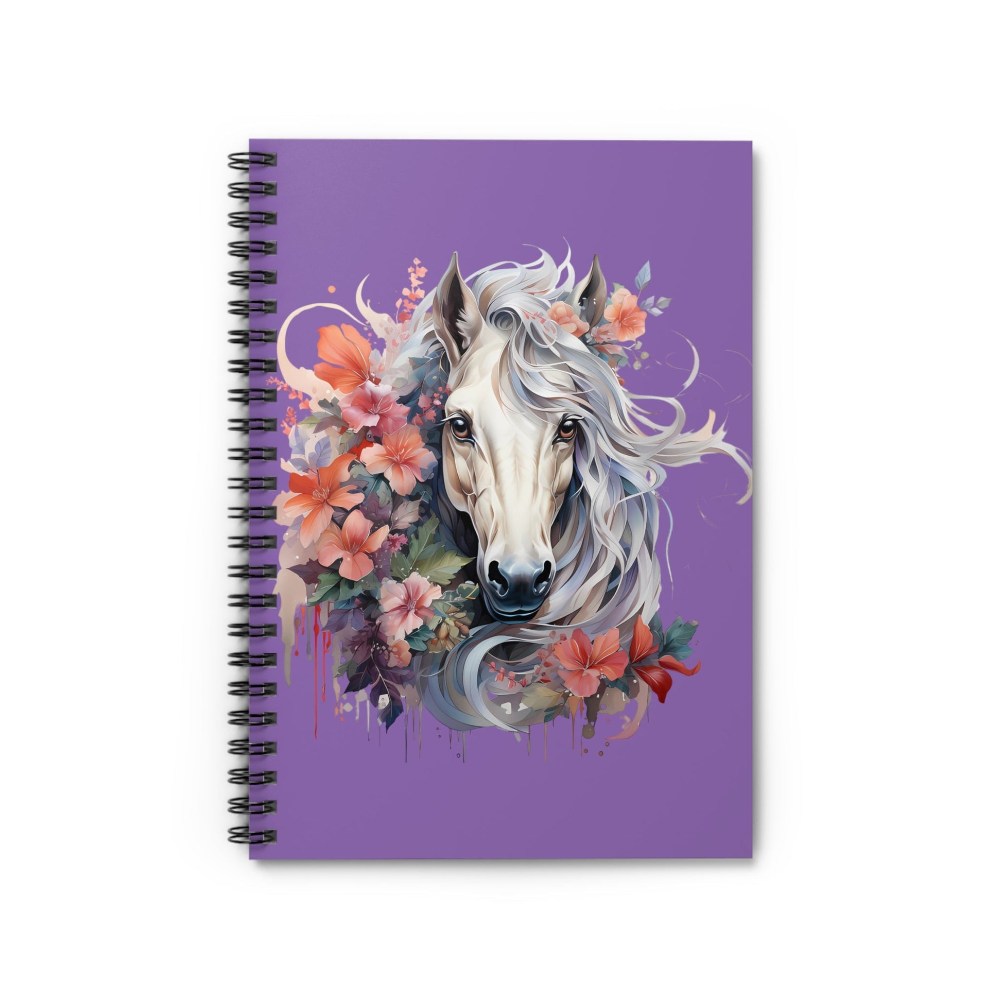 Boho Horse Beauty Spiral Notebook - Ruled Line - SmorgeousByGina
