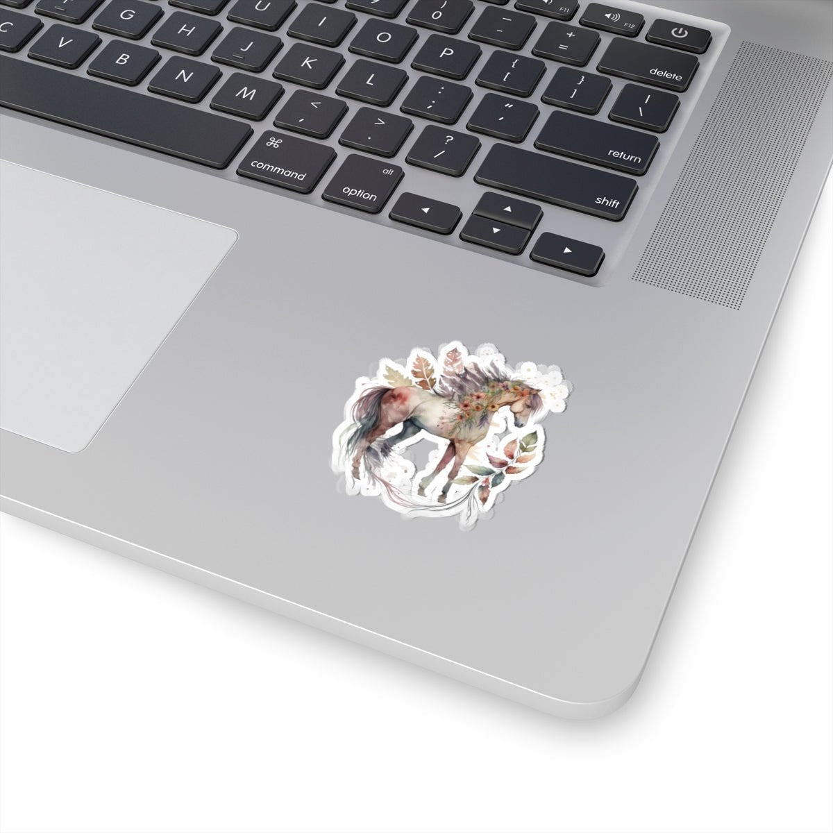 Boho Horse, Floral Horse, Kiss-Cut Stickers - SmorgeousByGina