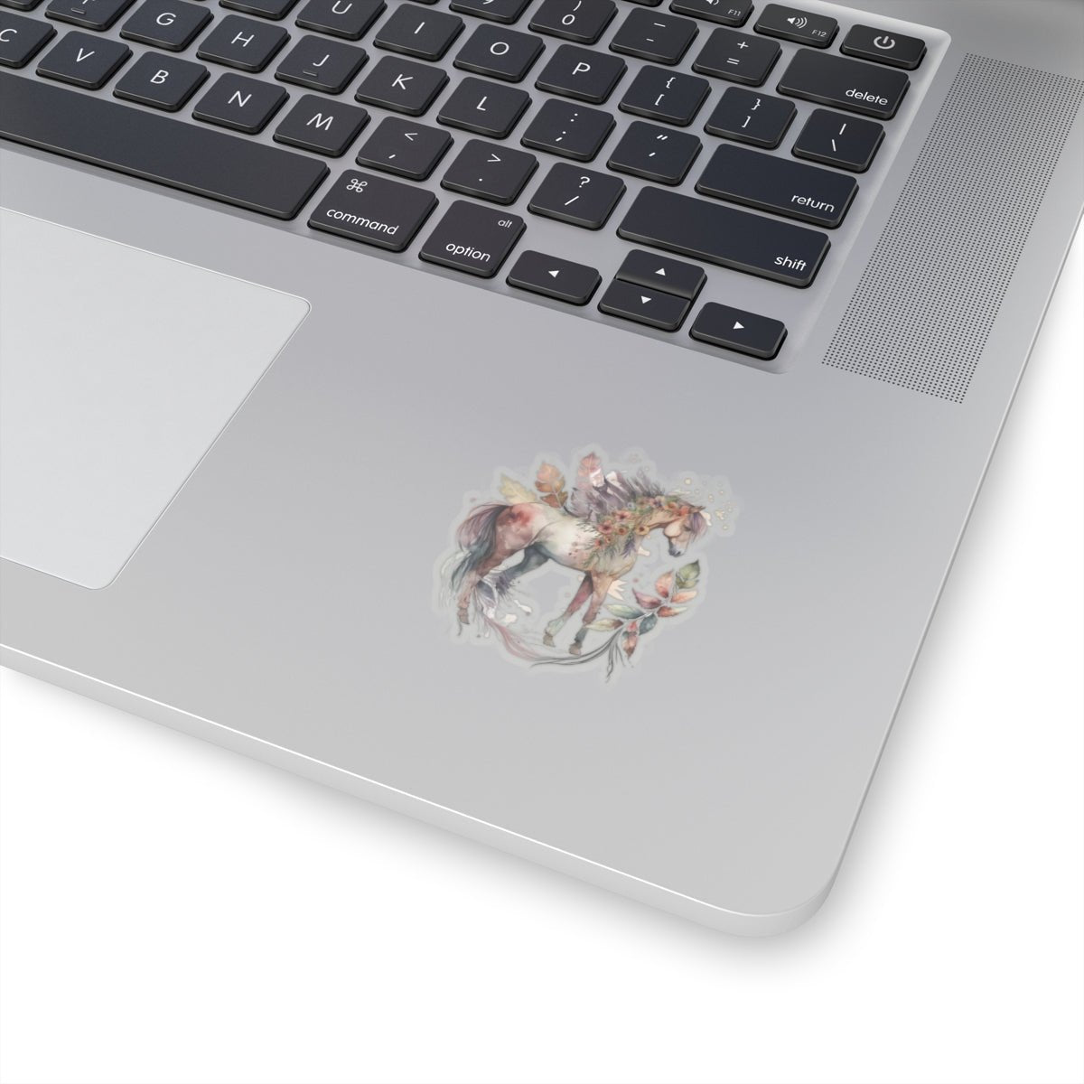 Boho Horse, Floral Horse, Kiss-Cut Stickers - SmorgeousByGina