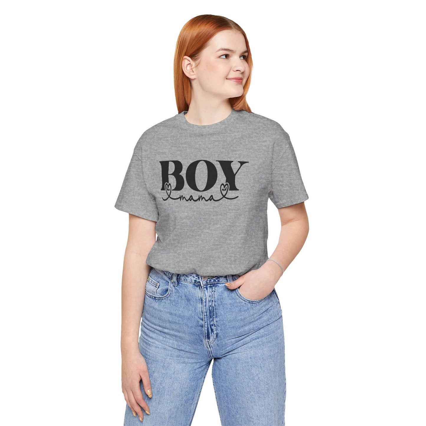 Boy Mom Tee, Boy Mom, Mothers Day, Mom Shirt, Jersey Short Sleeve Tee - SmorgeousByGina