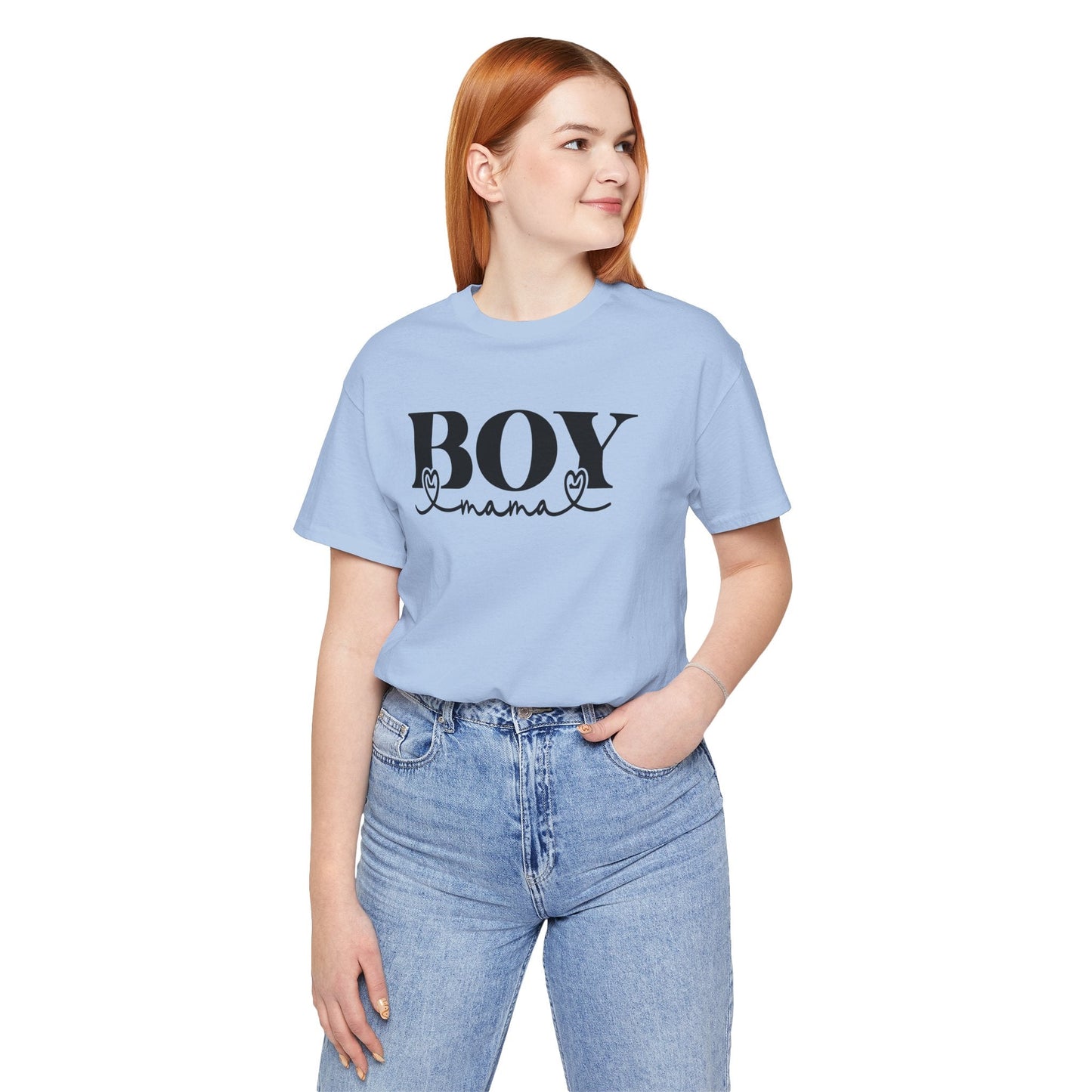 Boy Mom Tee, Boy Mom, Mothers Day, Mom Shirt, Jersey Short Sleeve Tee - SmorgeousByGina