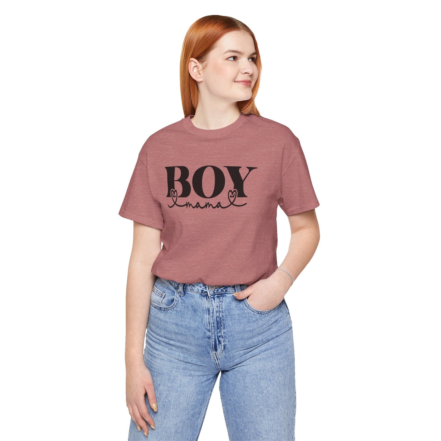 Boy Mom Tee, Boy Mom, Mothers Day, Mom Shirt, Jersey Short Sleeve Tee - SmorgeousByGina