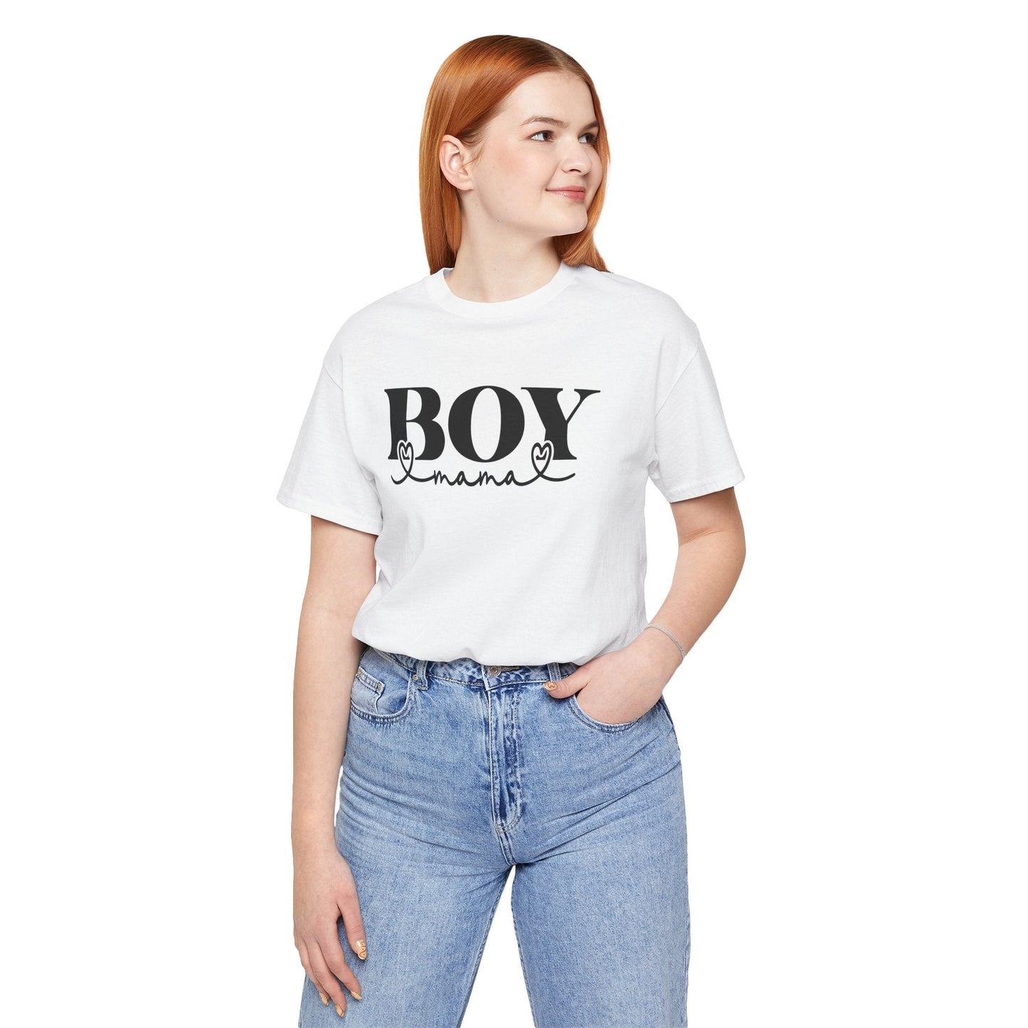 Boy Mom Tee, Boy Mom, Mothers Day, Mom Shirt, Jersey Short Sleeve Tee - SmorgeousByGina