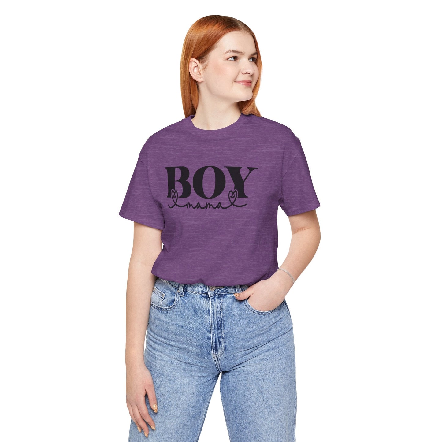 Boy Mom Tee, Boy Mom, Mothers Day, Mom Shirt, Jersey Short Sleeve Tee - SmorgeousByGina
