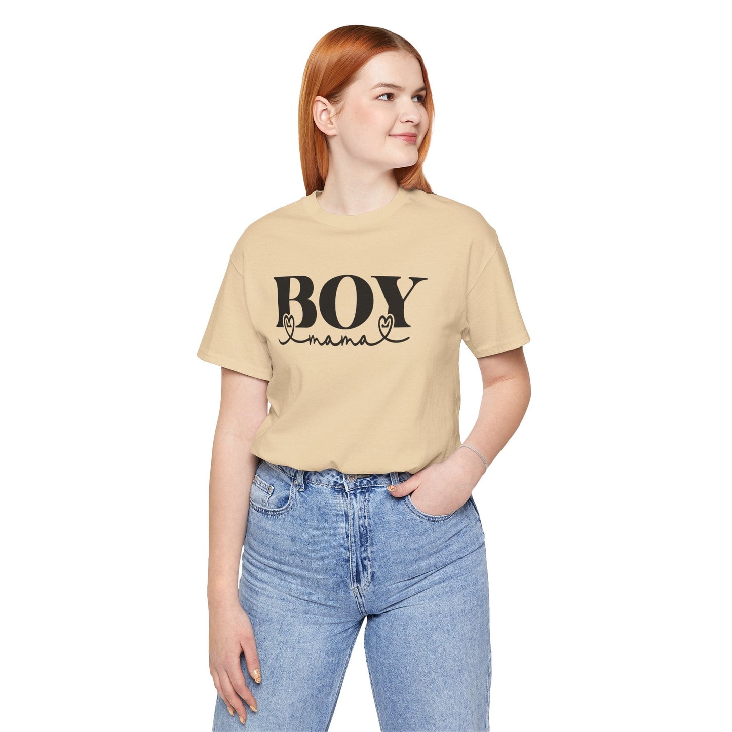 Boy Mom Tee, Boy Mom, Mothers Day, Mom Shirt, Jersey Short Sleeve Tee - SmorgeousByGina
