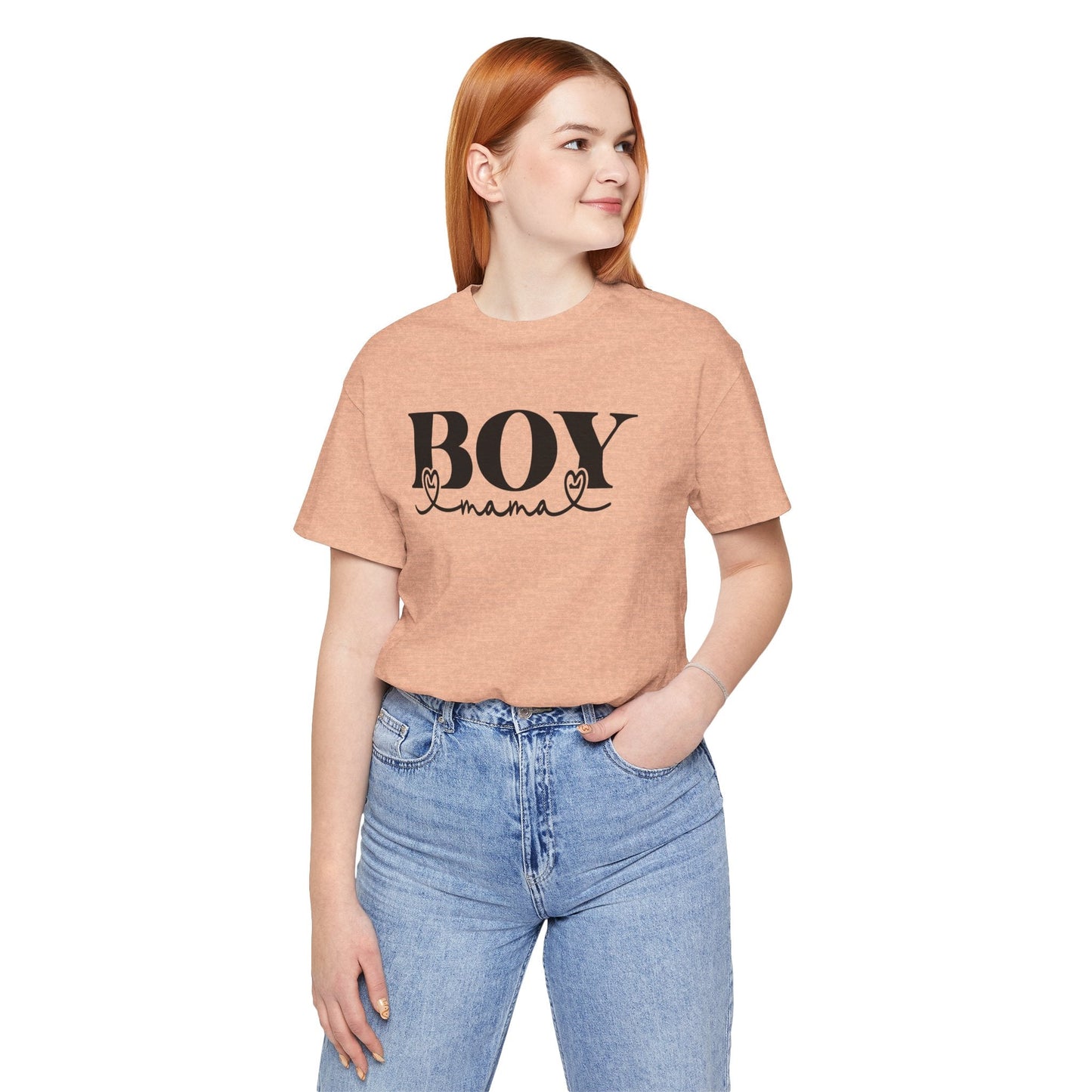 Boy Mom Tee, Boy Mom, Mothers Day, Mom Shirt, Jersey Short Sleeve Tee - SmorgeousByGina