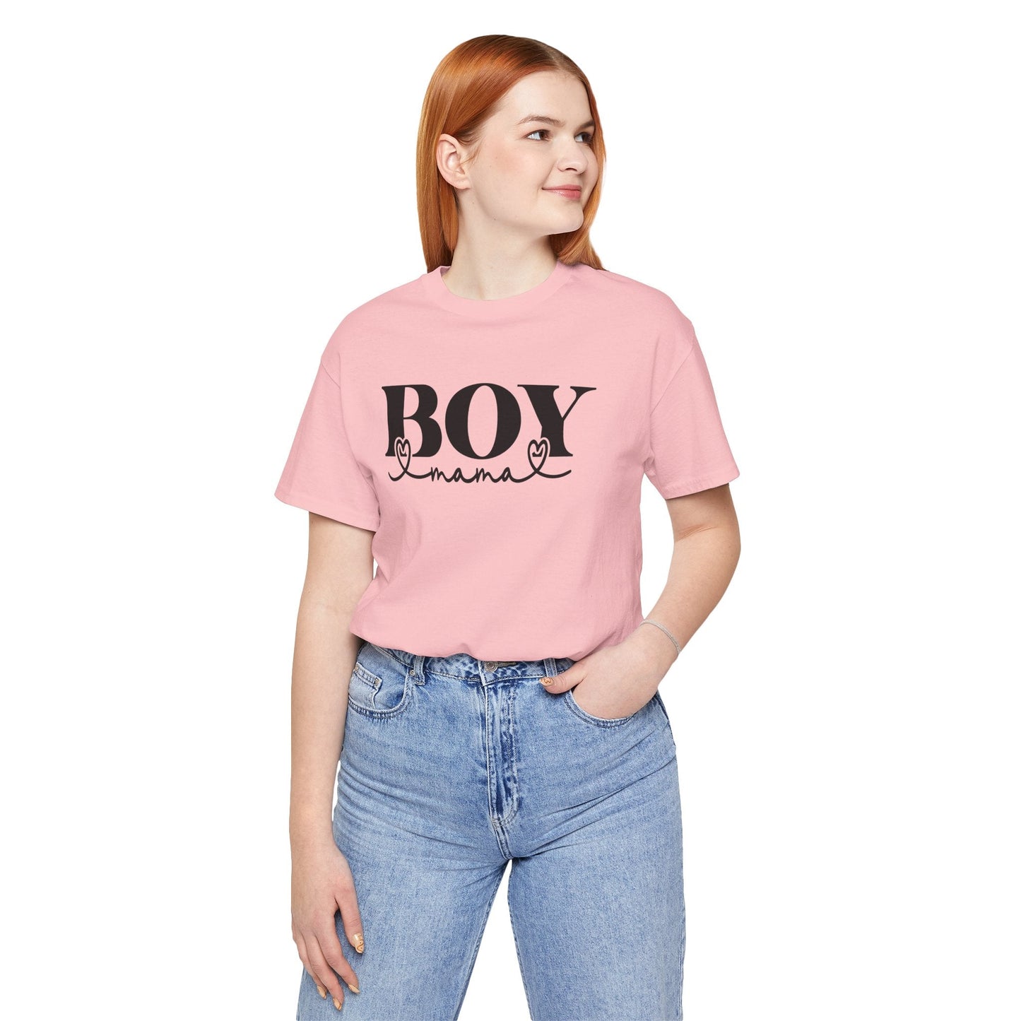 Boy Mom Tee, Boy Mom, Mothers Day, Mom Shirt, Jersey Short Sleeve Tee - SmorgeousByGina