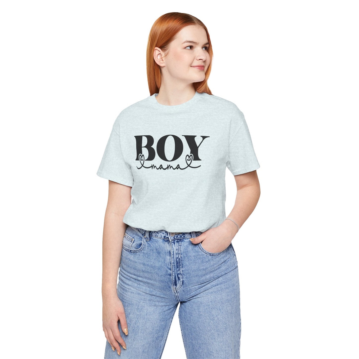 Boy Mom Tee, Boy Mom, Mothers Day, Mom Shirt, Jersey Short Sleeve Tee - SmorgeousByGina