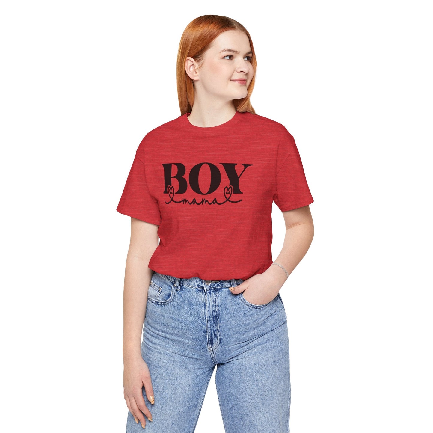 Boy Mom Tee, Boy Mom, Mothers Day, Mom Shirt, Jersey Short Sleeve Tee - SmorgeousByGina