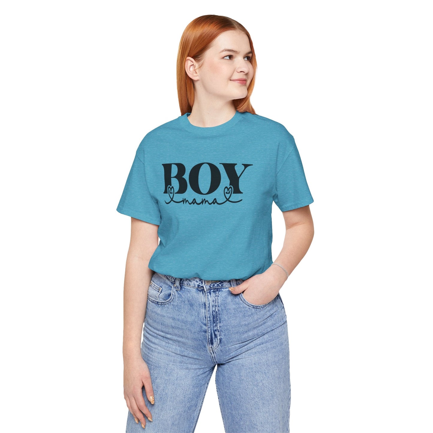Boy Mom Tee, Boy Mom, Mothers Day, Mom Shirt, Jersey Short Sleeve Tee - SmorgeousByGina