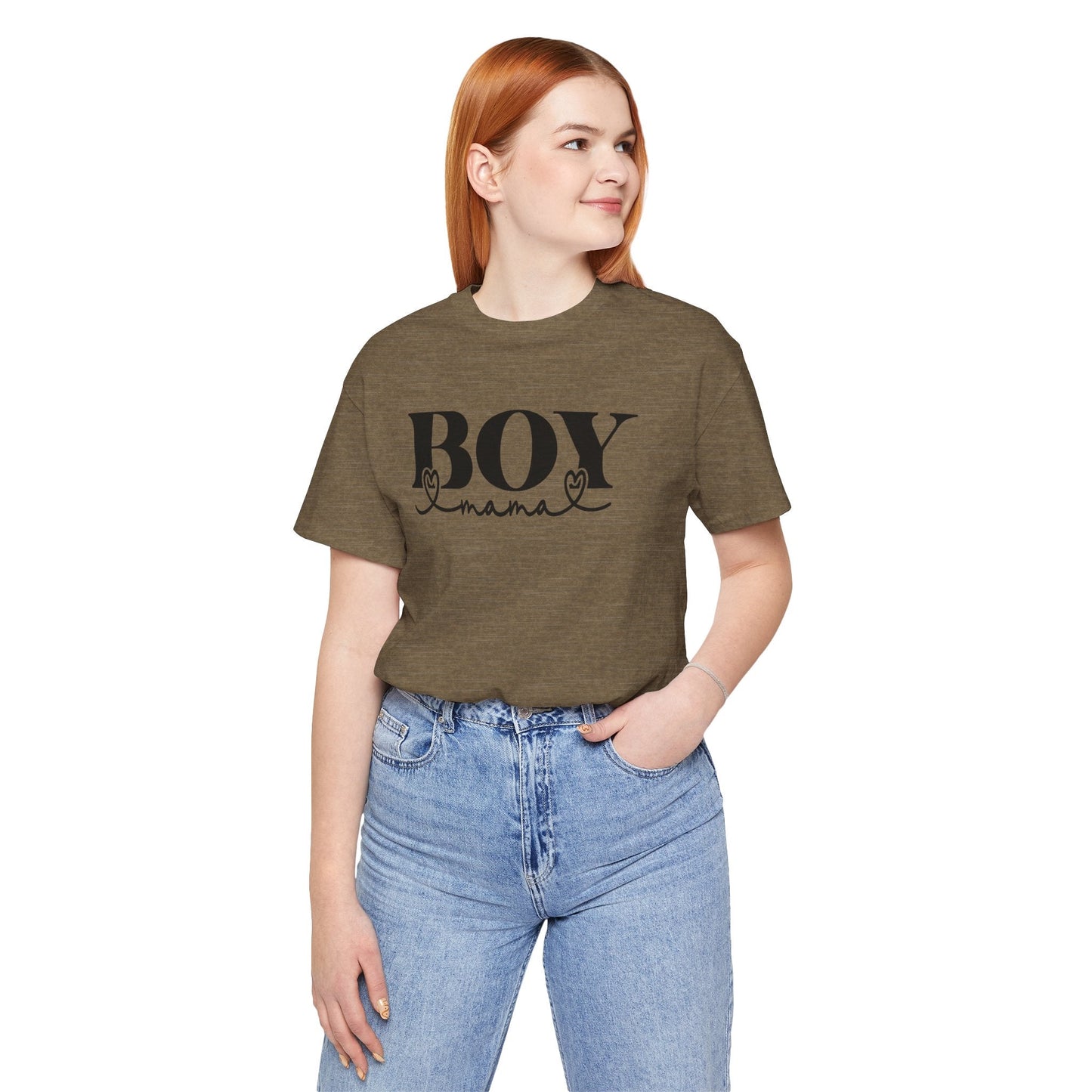 Boy Mom Tee, Boy Mom, Mothers Day, Mom Shirt, Jersey Short Sleeve Tee - SmorgeousByGina