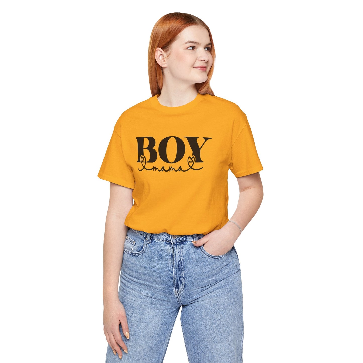 Boy Mom Tee, Boy Mom, Mothers Day, Mom Shirt, Jersey Short Sleeve Tee - SmorgeousByGina