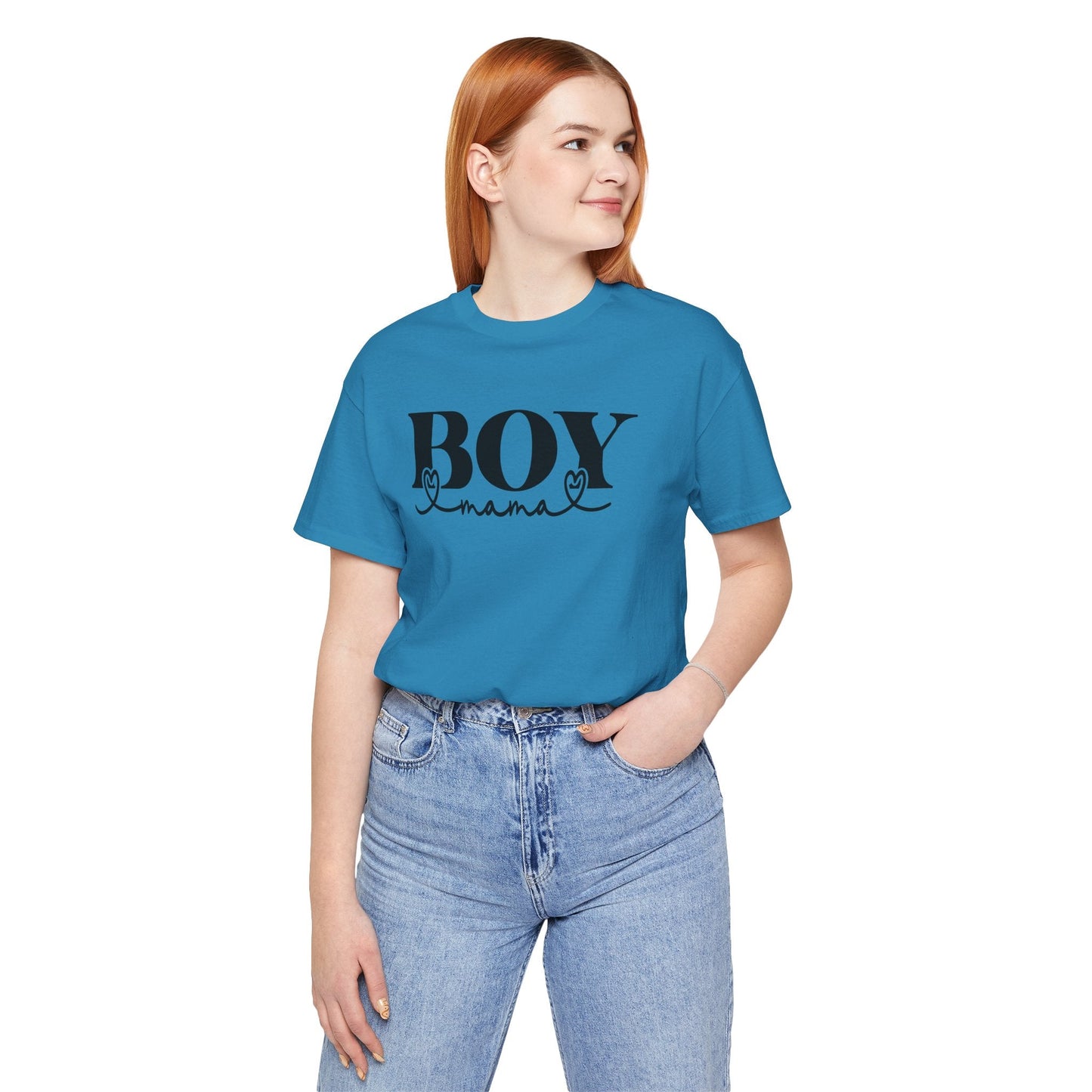 Boy Mom Tee, Boy Mom, Mothers Day, Mom Shirt, Jersey Short Sleeve Tee - SmorgeousByGina