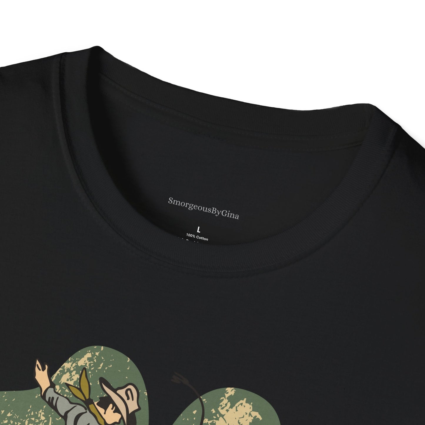 Bronc Four Leaf Clover Softstyle T-Shirt - SmorgeousByGina