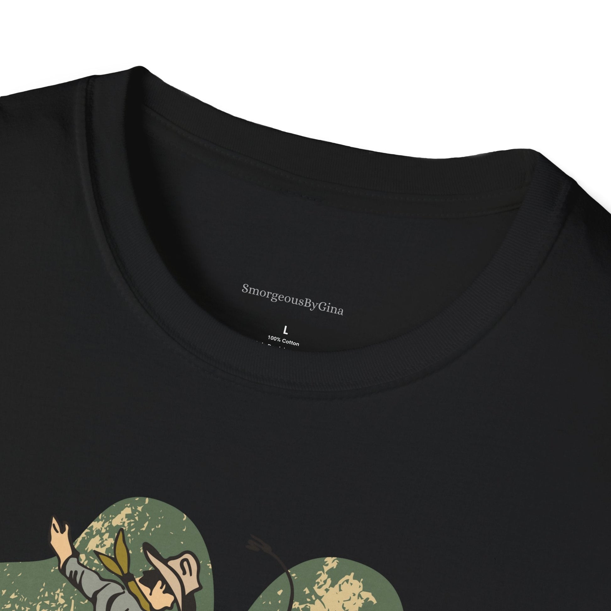 Bronc Four Leaf Clover Softstyle T-Shirt - SmorgeousByGina