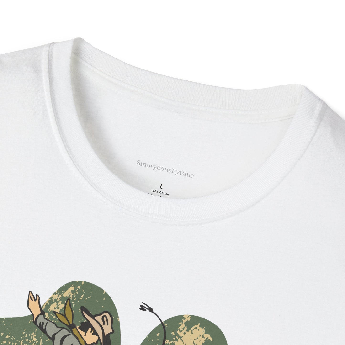 Bronc Four Leaf Clover Softstyle T-Shirt - SmorgeousByGina