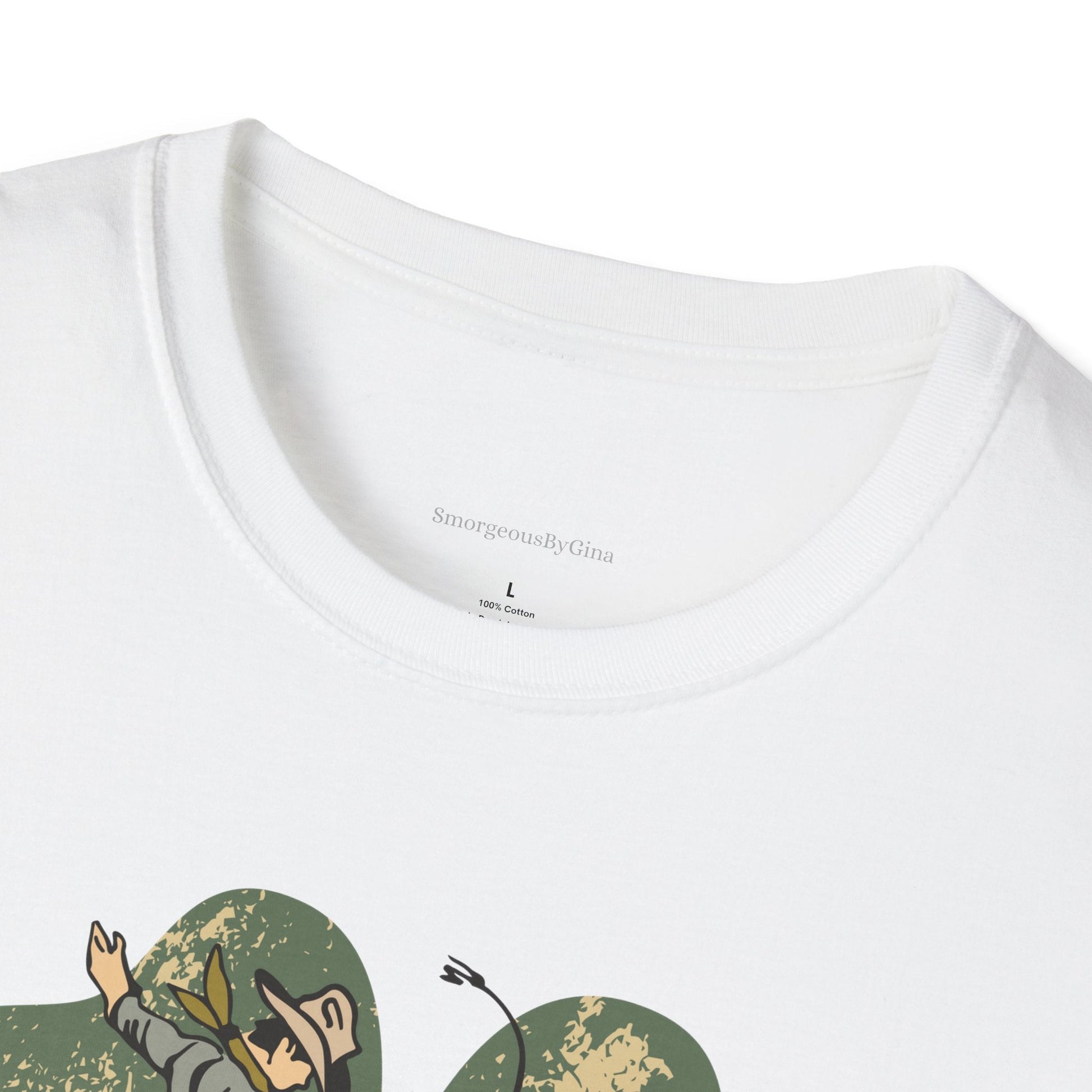 Bronc Four Leaf Clover Softstyle T-Shirt - SmorgeousByGina