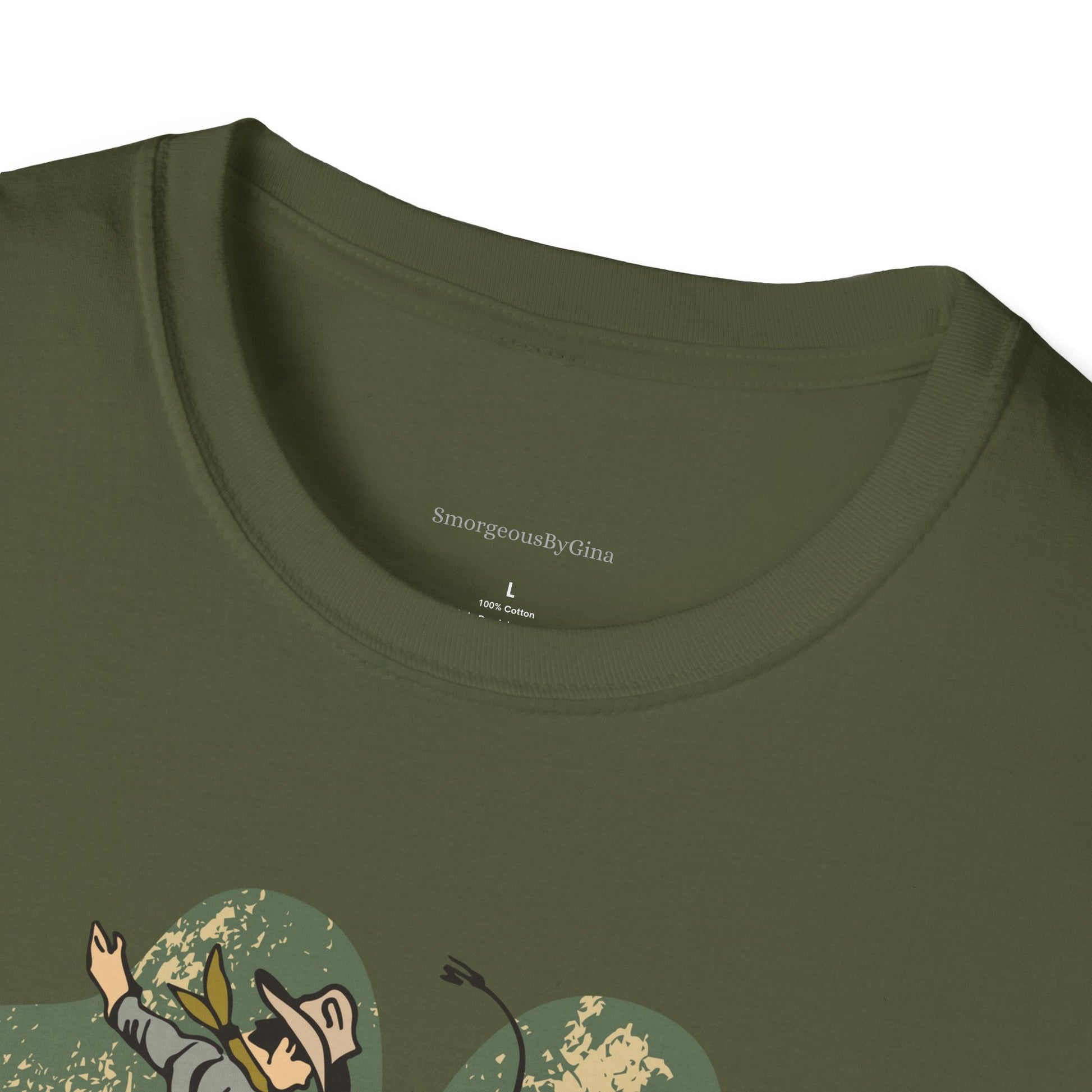 Bronc Four Leaf Clover Softstyle T-Shirt - SmorgeousByGina