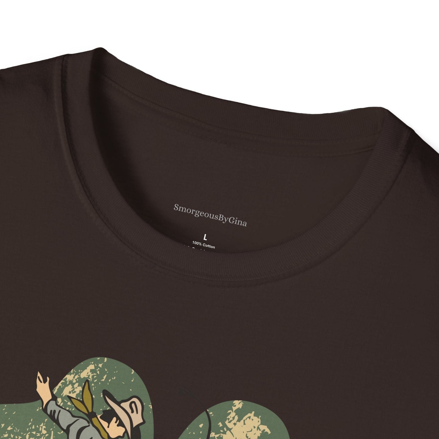 Bronc Four Leaf Clover Softstyle T-Shirt - SmorgeousByGina