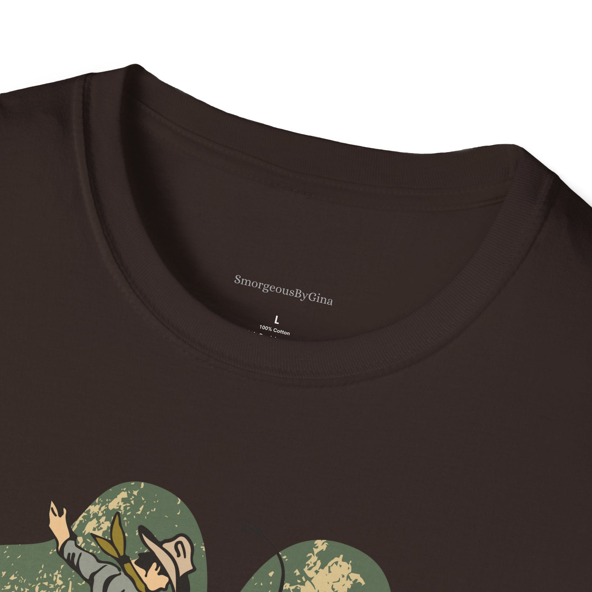 Bronc Four Leaf Clover Softstyle T-Shirt - SmorgeousByGina