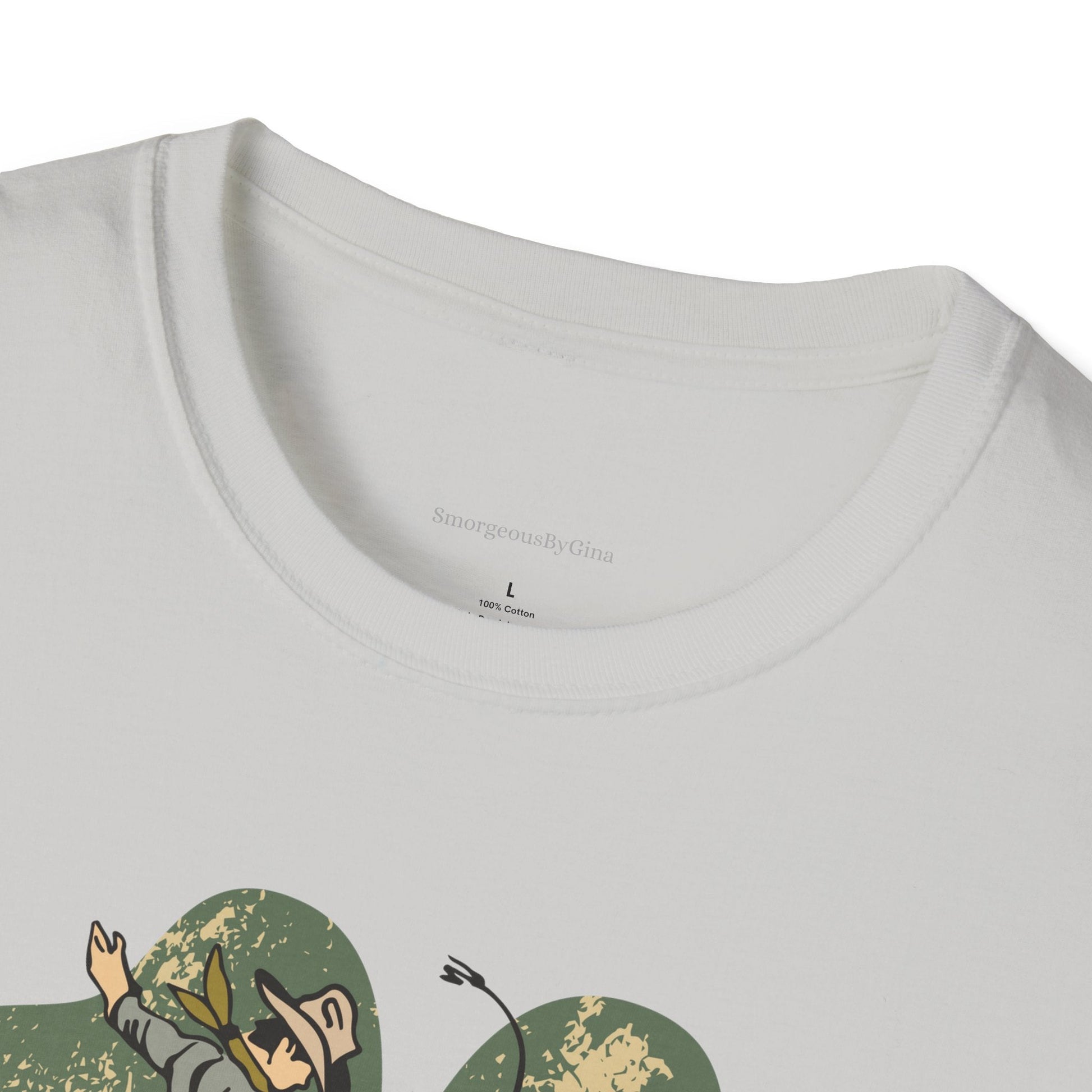 Bronc Four Leaf Clover Softstyle T-Shirt - SmorgeousByGina
