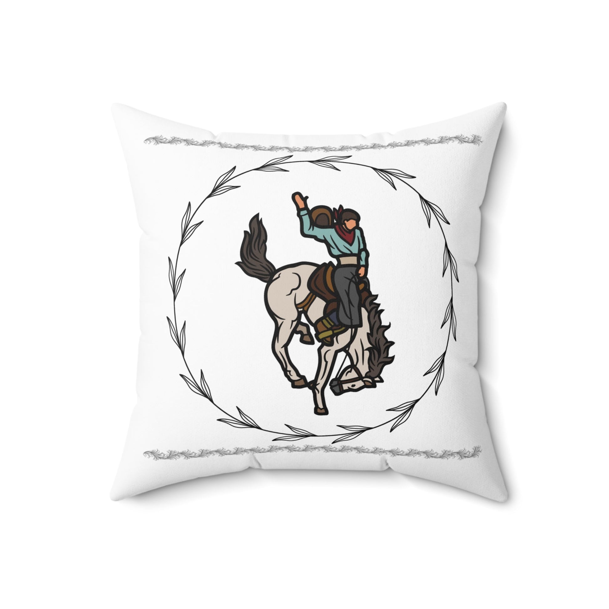 Bucking Bronc Pillow - SmorgeousByGina
