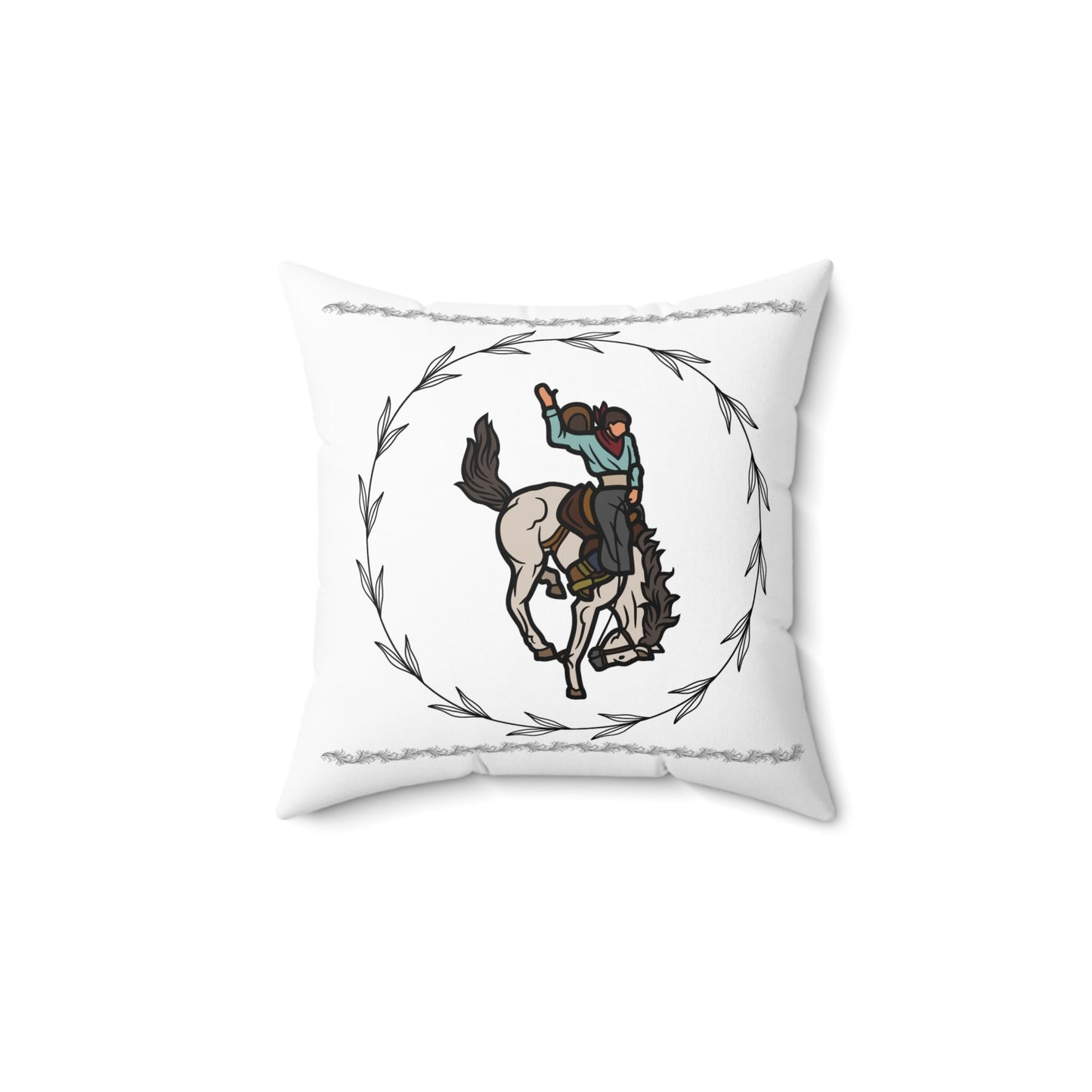 Bucking Bronc Pillow - SmorgeousByGina
