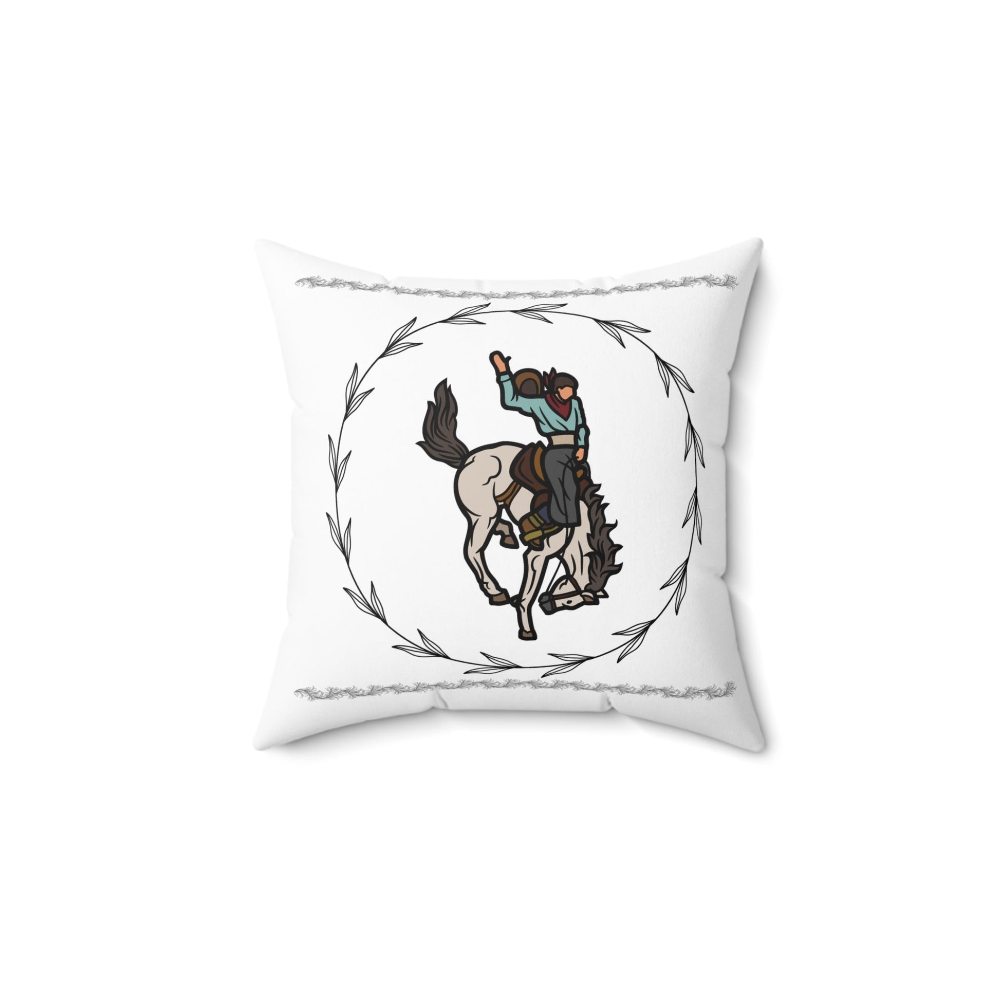 Bucking Bronc Pillow - SmorgeousByGina