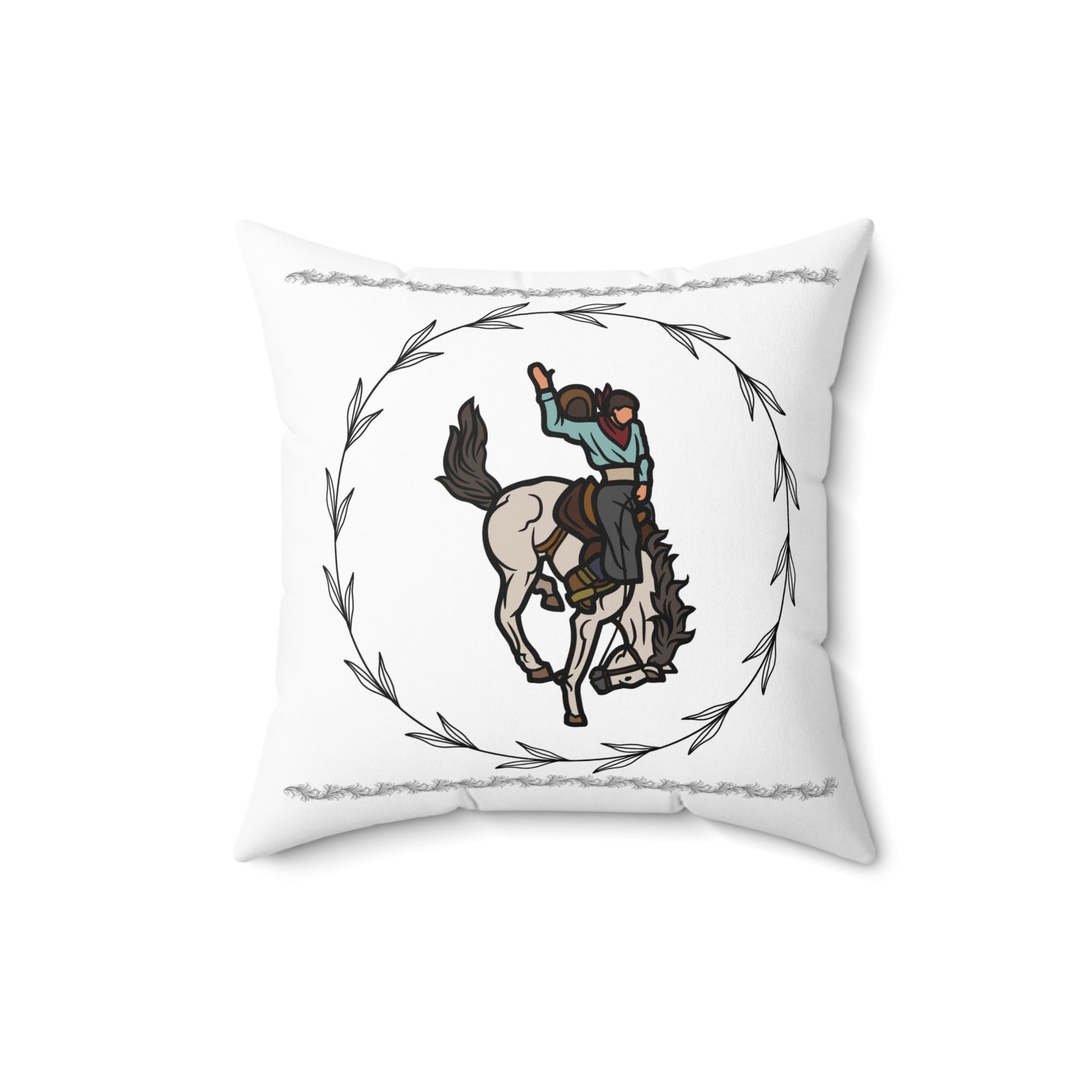 Bucking Bronc Pillow - SmorgeousByGina
