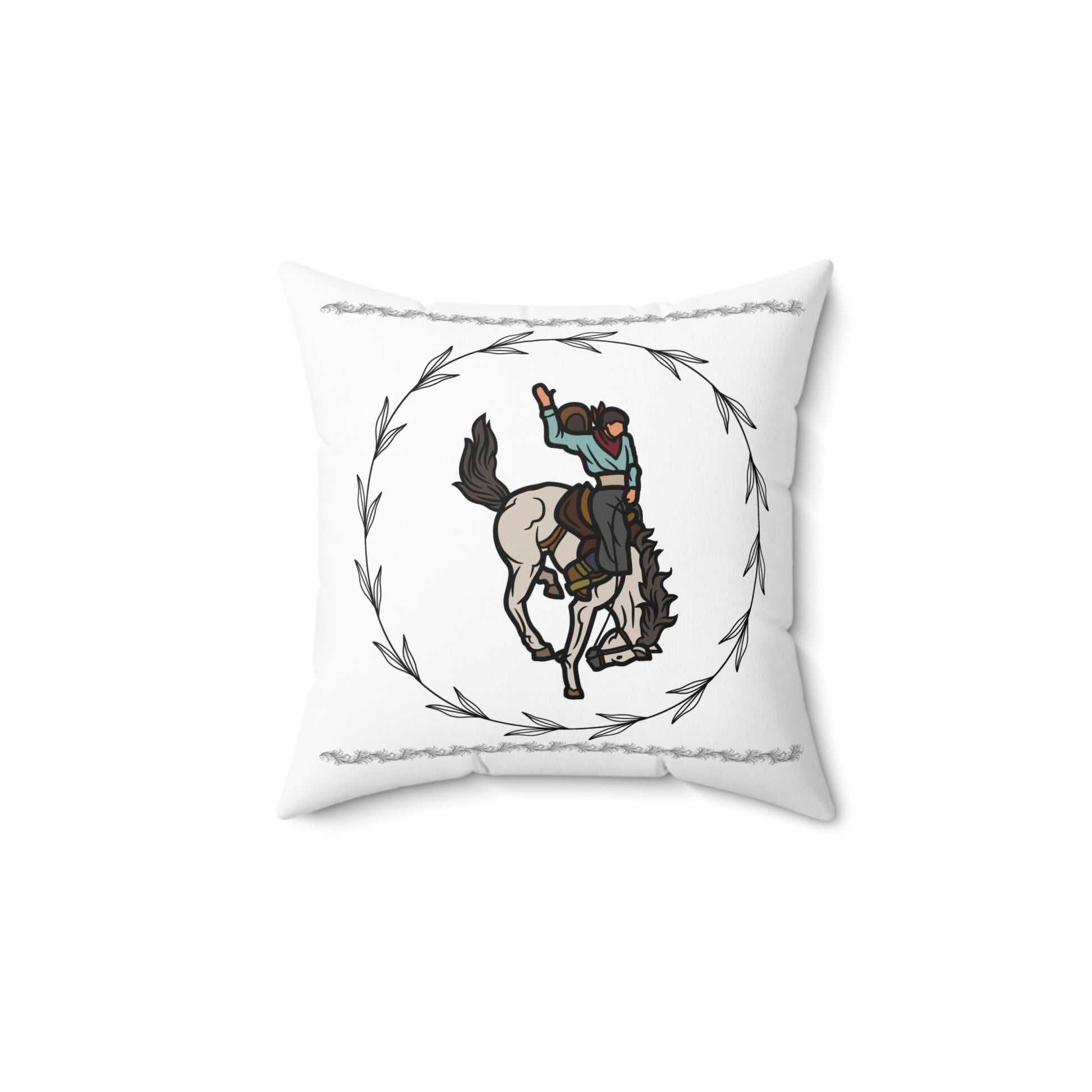 Bucking Bronc Pillow - SmorgeousByGina