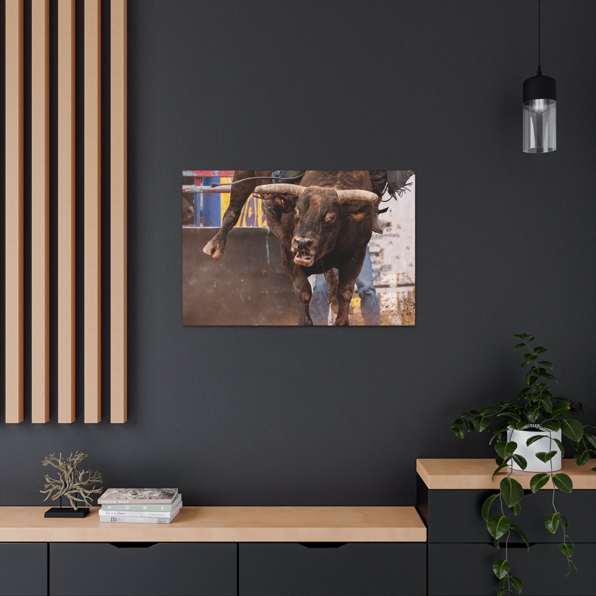 Bucking Bull Canvas Gallery Wraps - SmorgeousByGina