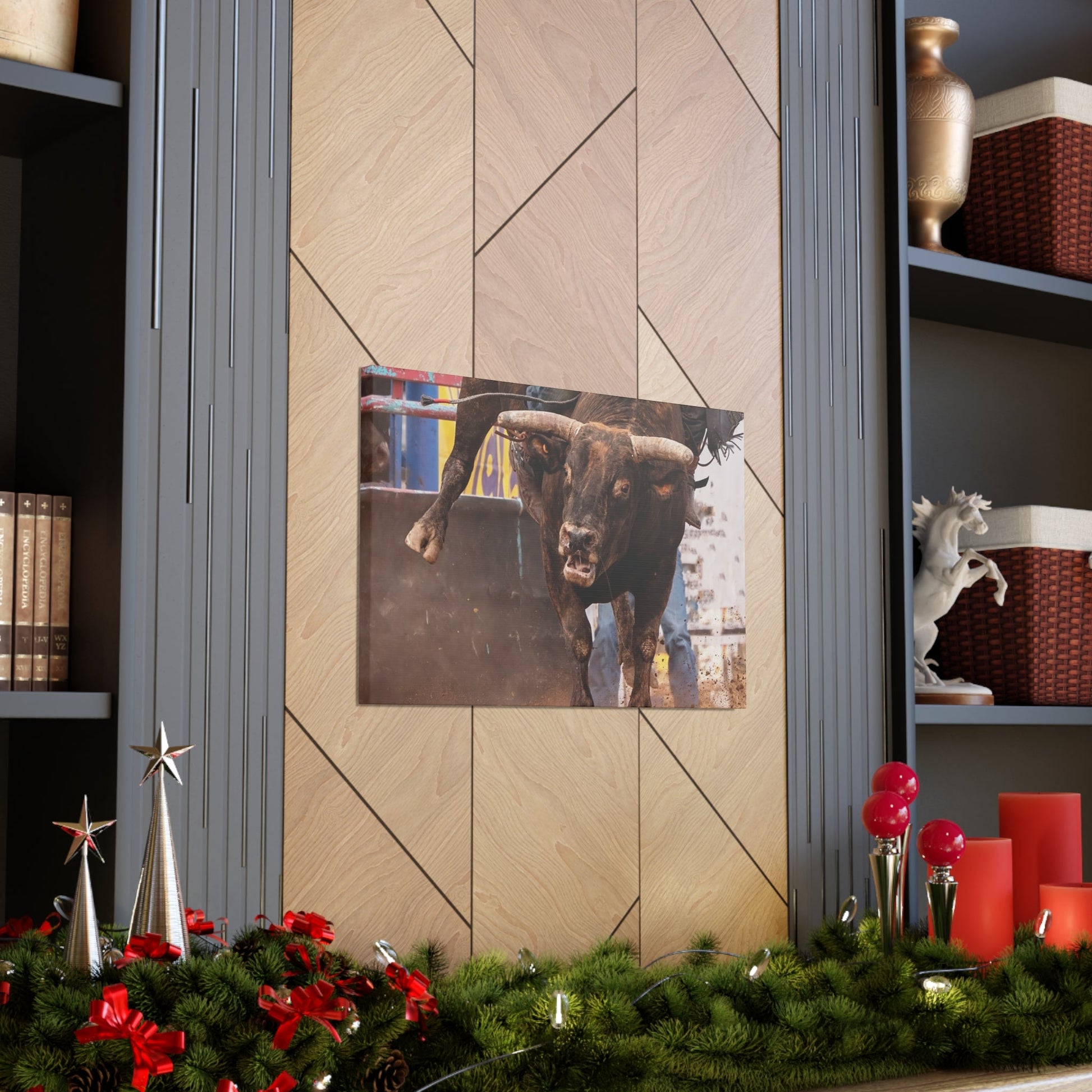 Bucking Bull Canvas Gallery Wraps - SmorgeousByGina