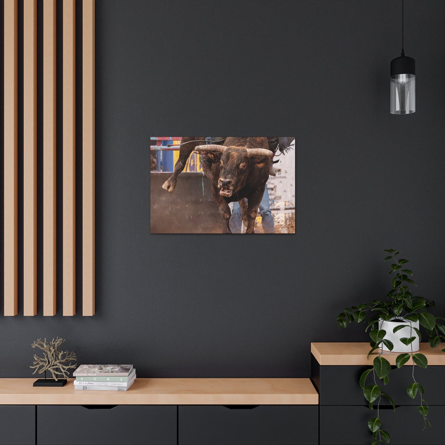 Bucking Bull Canvas Gallery Wraps - SmorgeousByGina