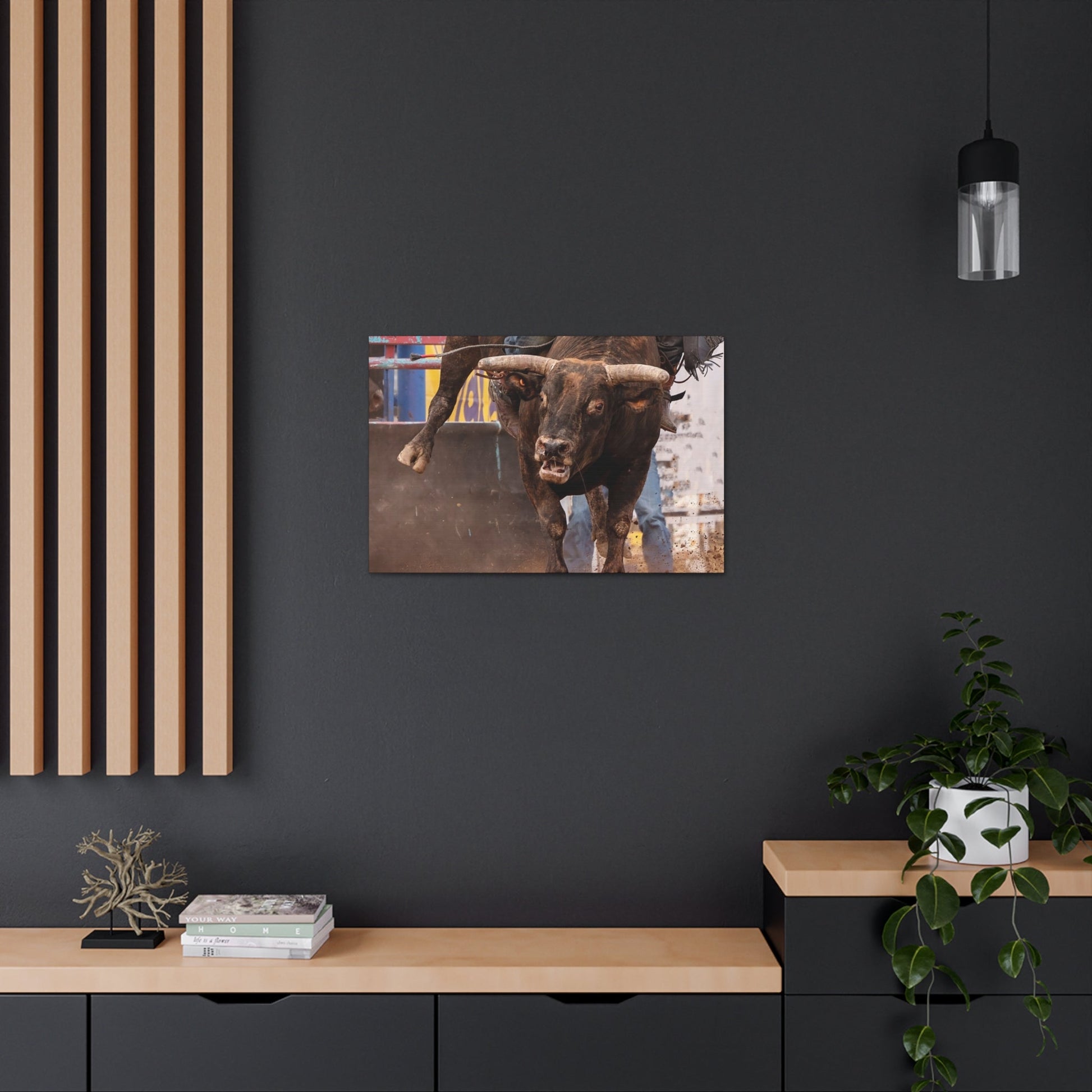 Bucking Bull Canvas Gallery Wraps - SmorgeousByGina
