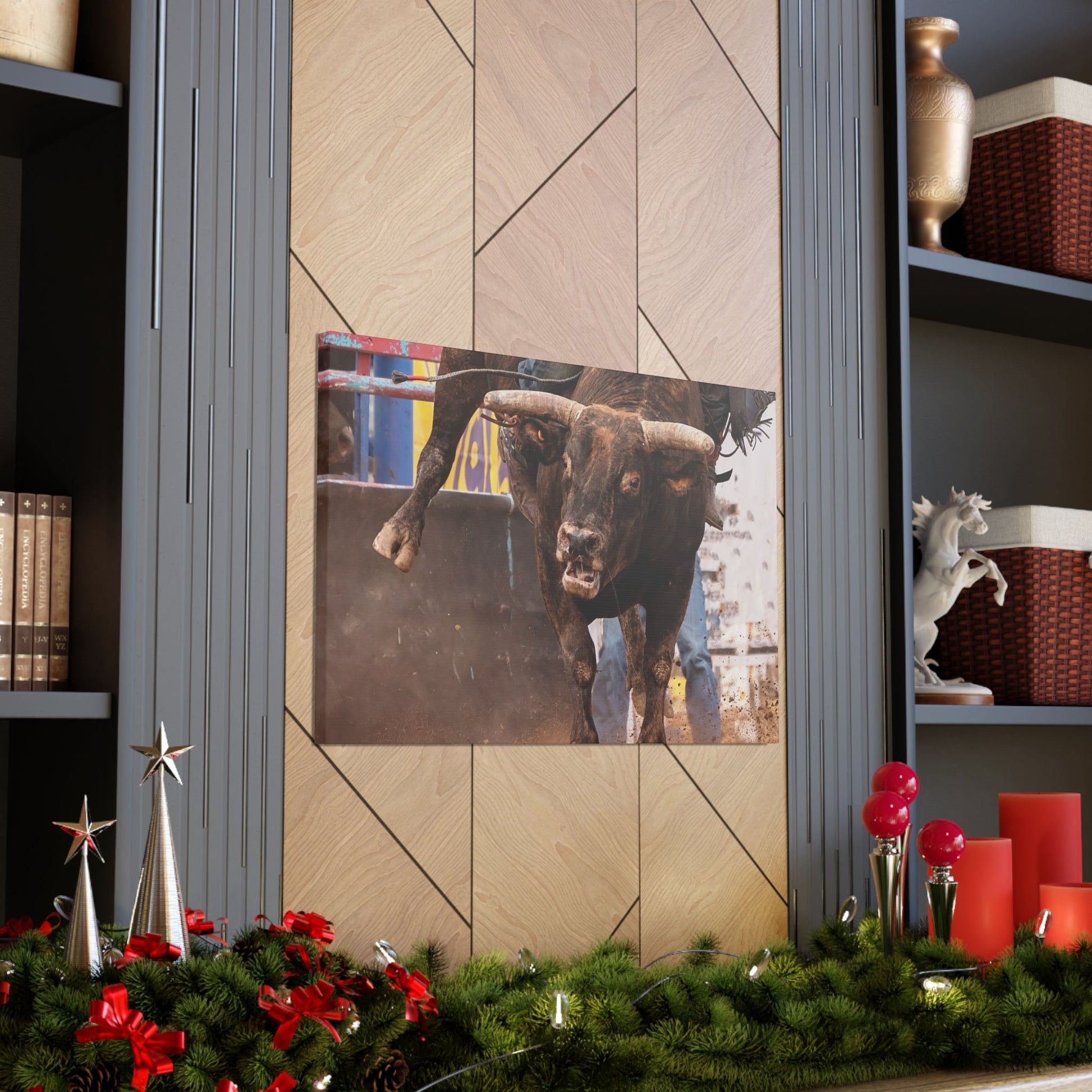 Bucking Bull Canvas Gallery Wraps - SmorgeousByGina