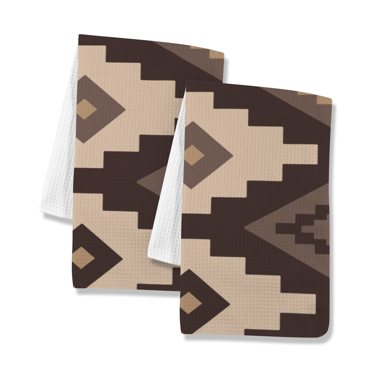 Baha Ranch Earth Aztec Set of 2 Dish Towels Kitchen Towel Made in America