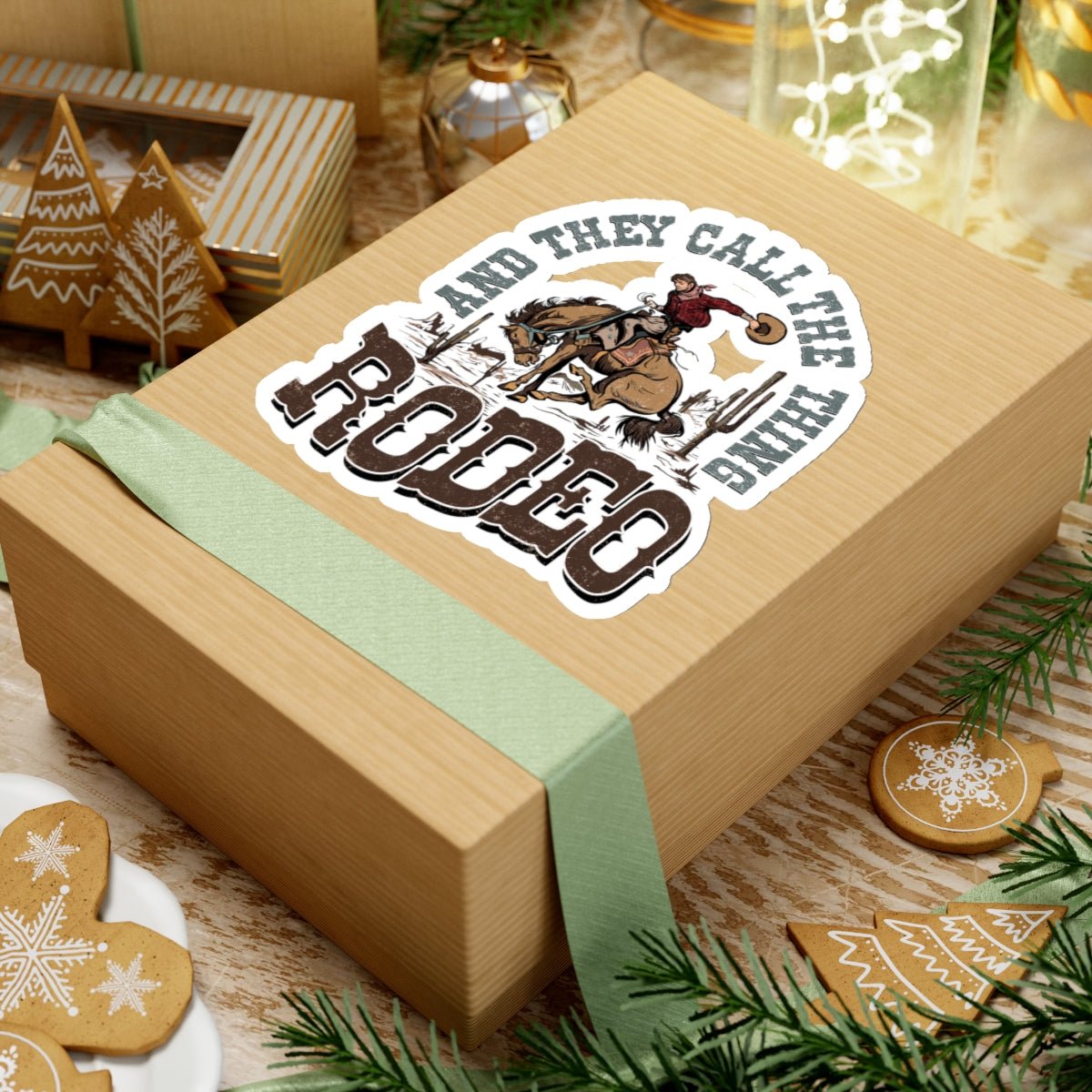 Call the Thing Rodeo Kiss - Cut Stickers - SmorgeousByGina