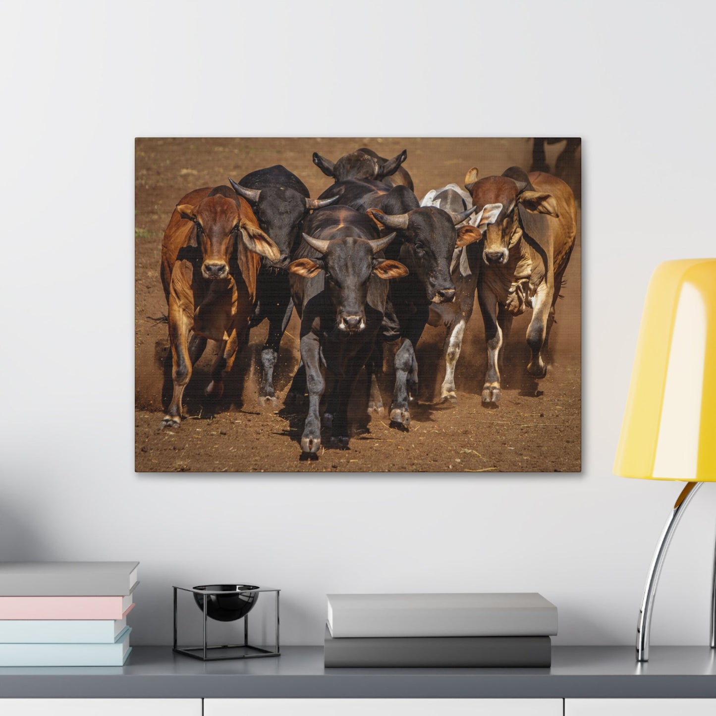 Canvas Gallery Wraps | The Herd Wildlife Animal Art Wall Decor - SmorgeousByGina
