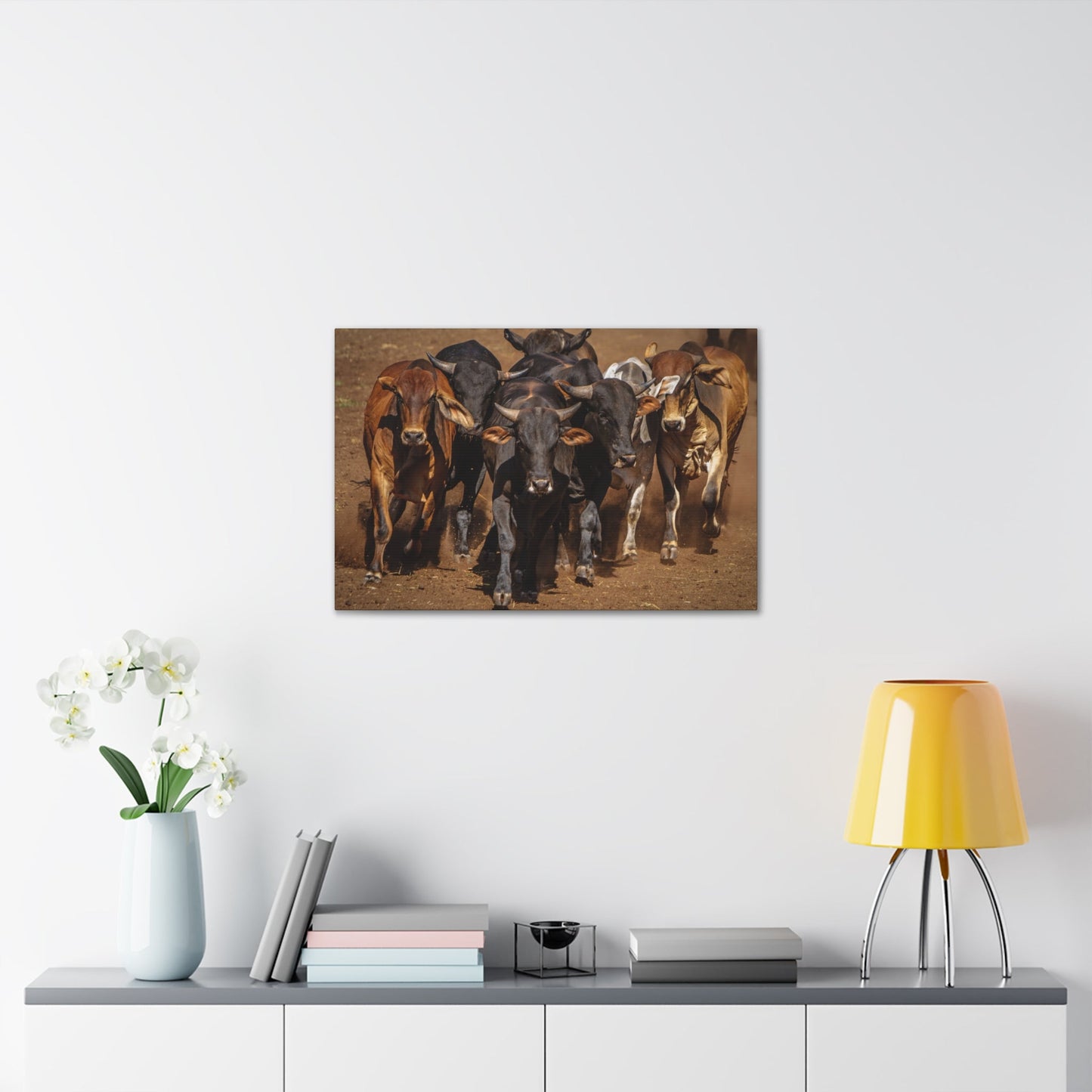 Canvas Gallery Wraps | The Herd Wildlife Animal Art Wall Decor - SmorgeousByGina