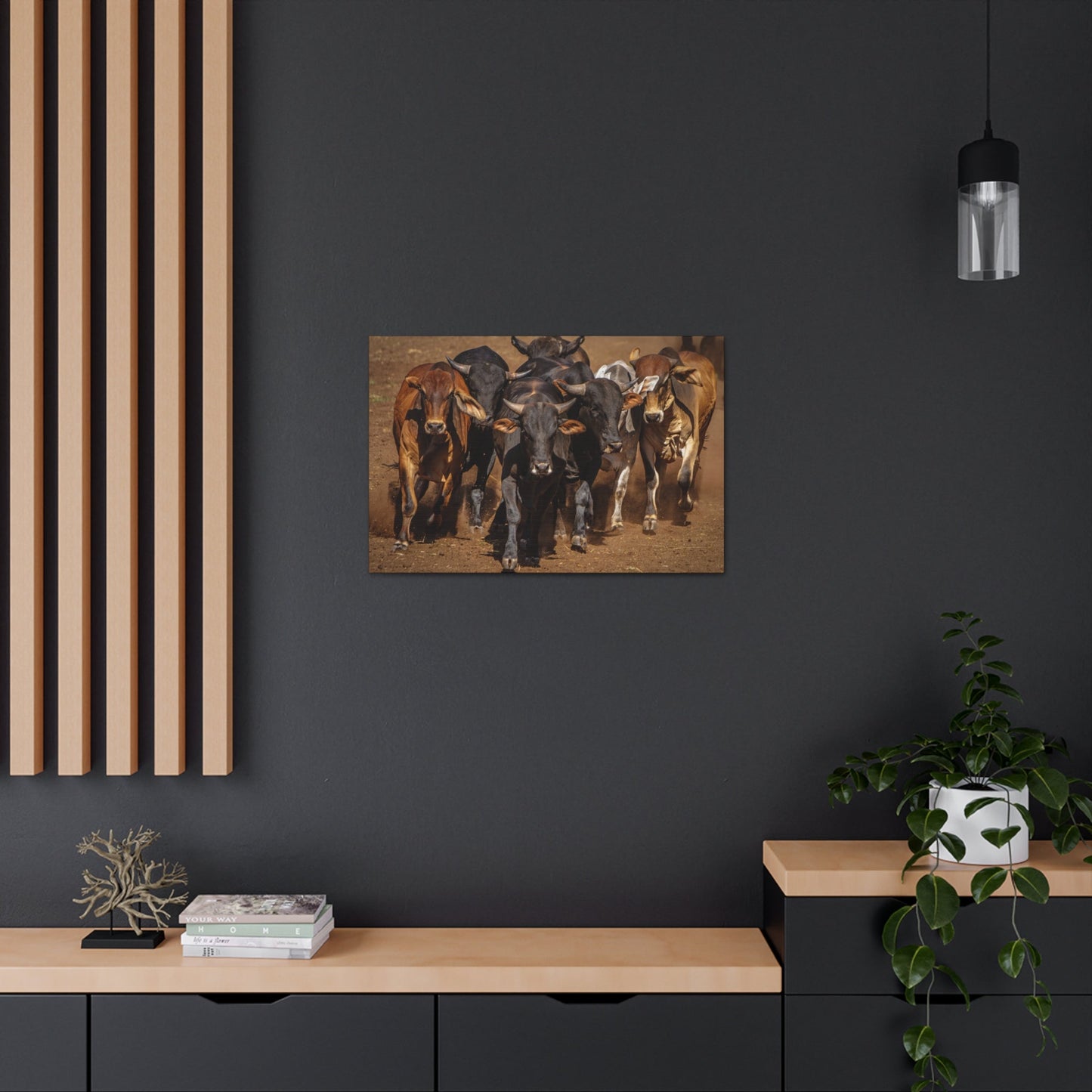 Canvas Gallery Wraps | The Herd Wildlife Animal Art Wall Decor - SmorgeousByGina